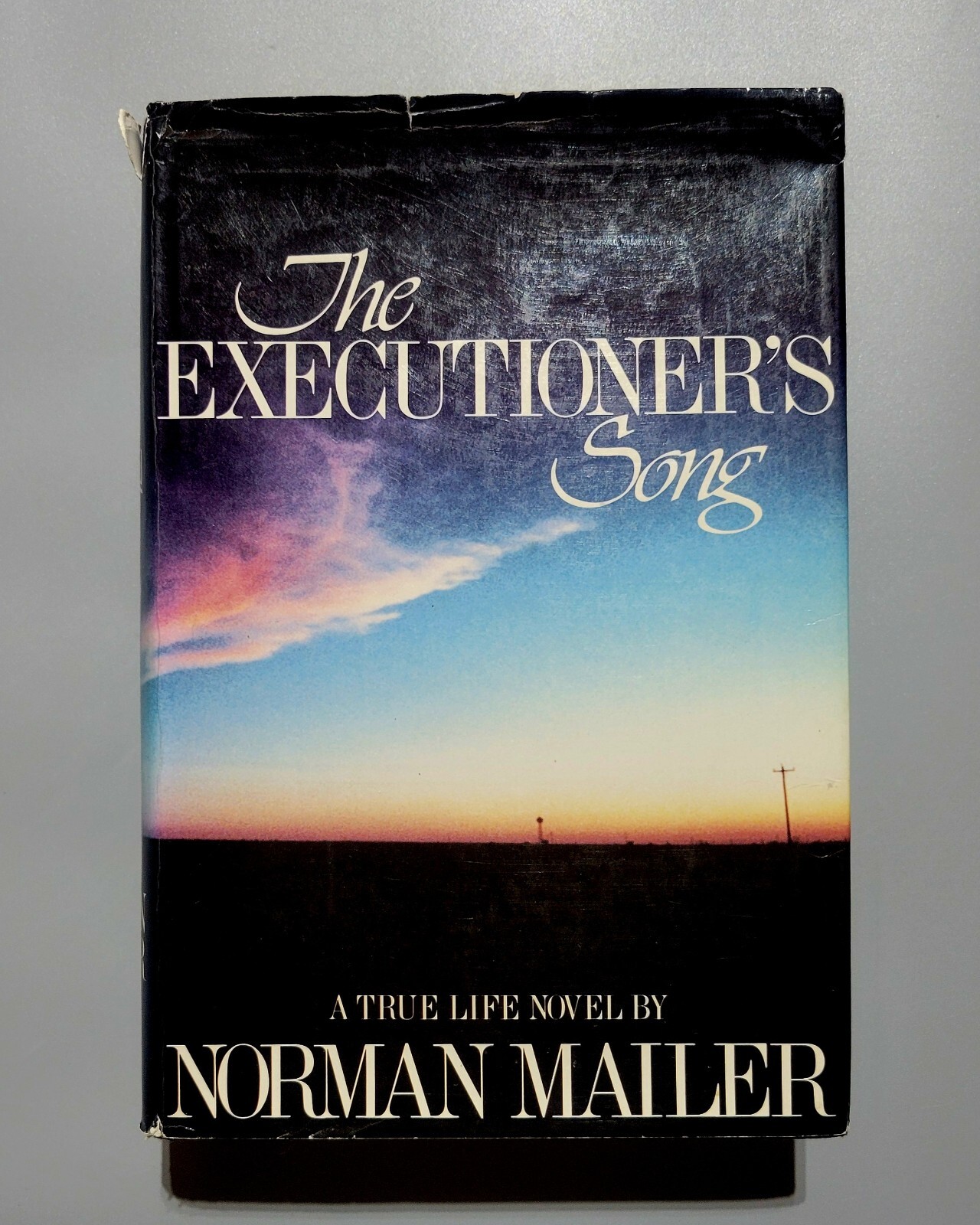 The Executioner&rsquo;s Song – Norman Mailer (inscribed) 1st/1st – Hardcover – Good