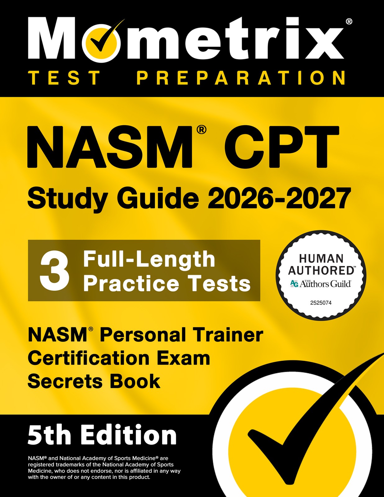 NASM CPT Study Guide 2026-2027-NASM Personal Trainer Cert Secrets [5th Edition]