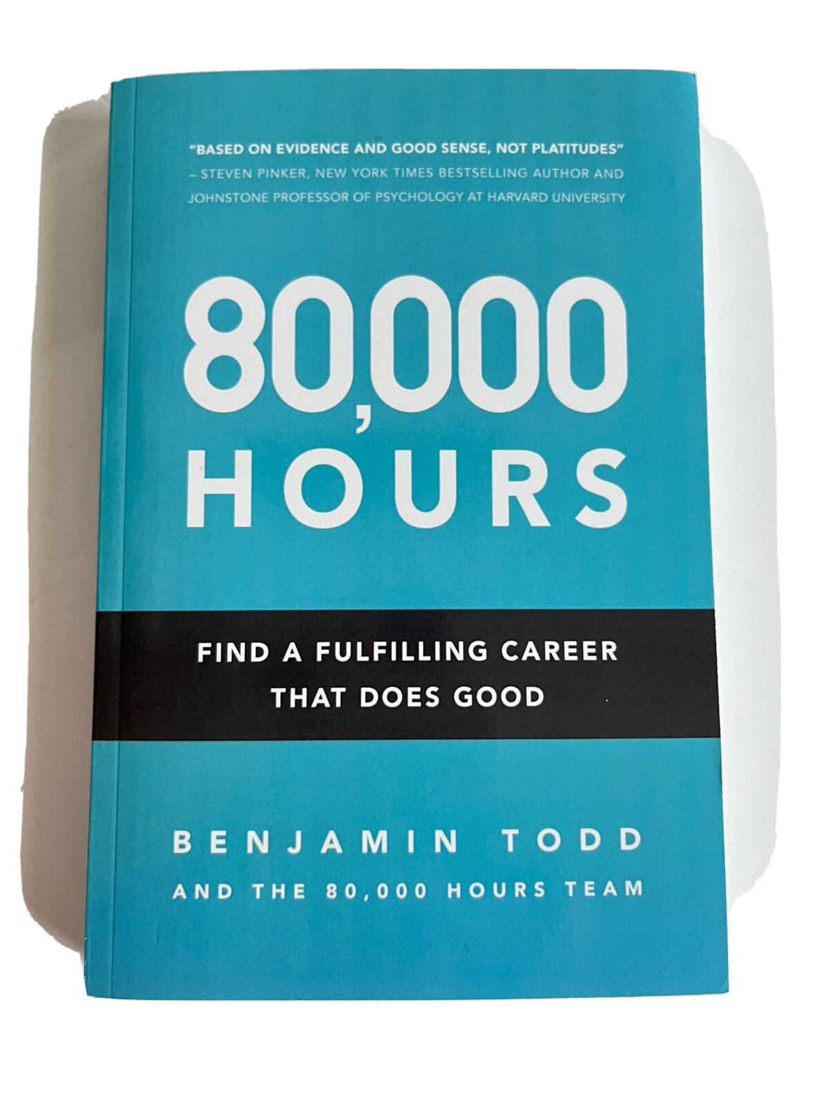 80,000 Hours Paperback by Benjamin Todd 329 Pages