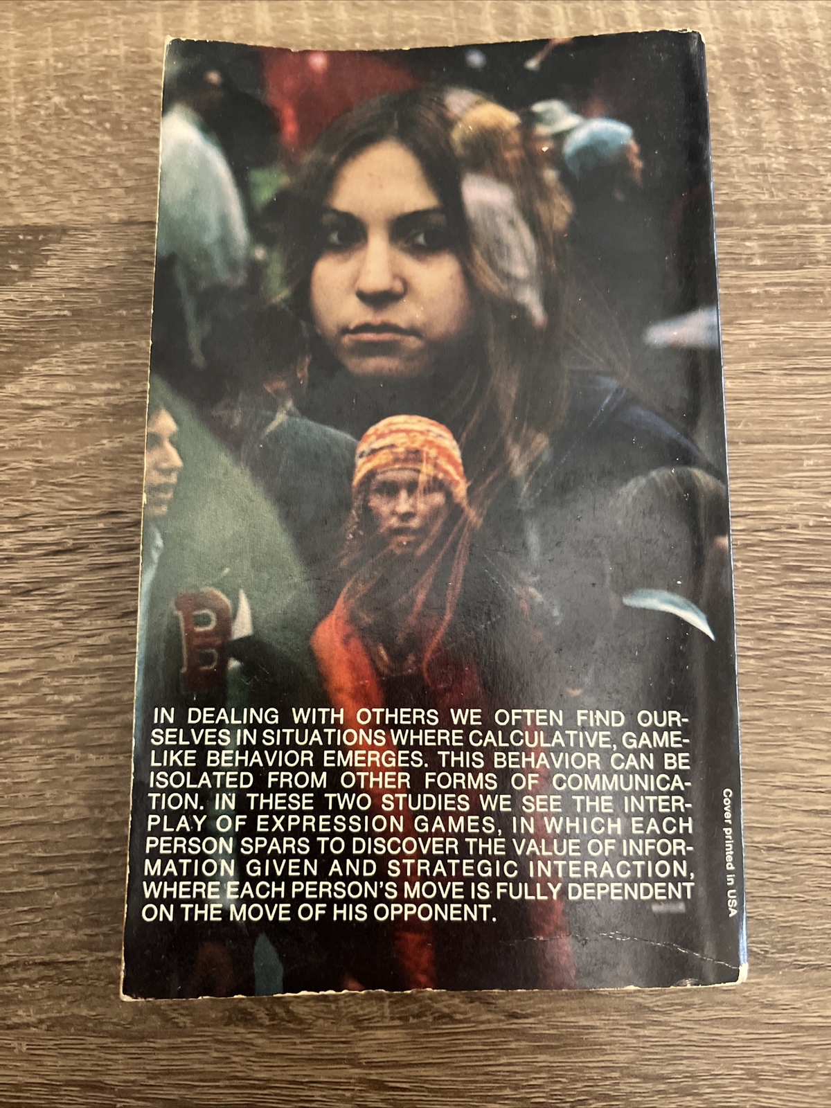 STRATEGIC INTERACTION By Erving Goffman 1972 First Printing