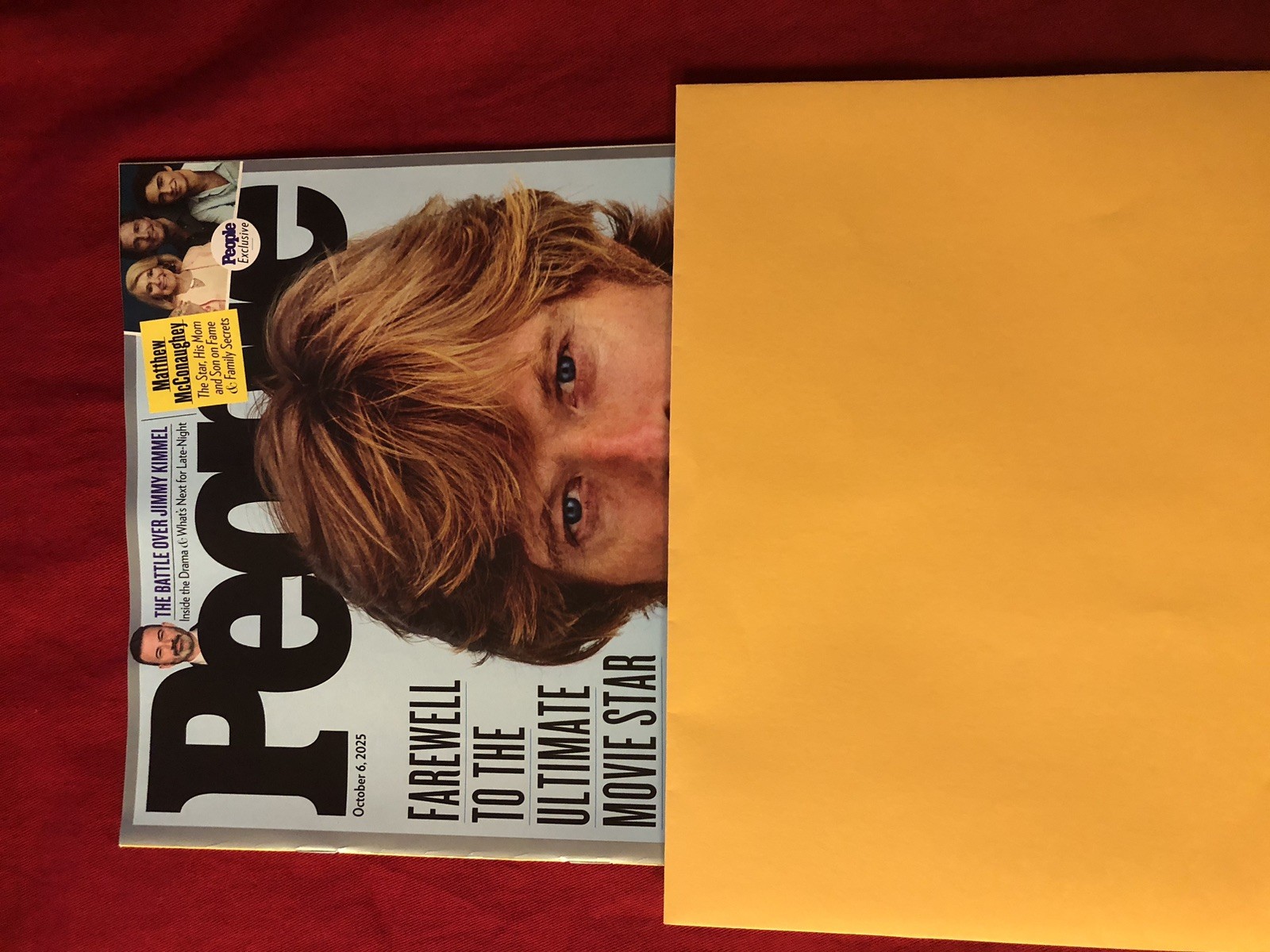People Magazine October 6th 2025 Robert Redford