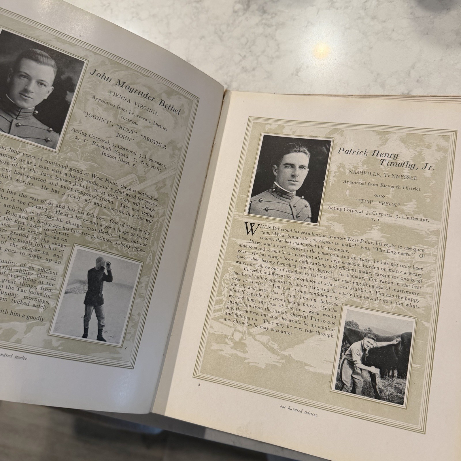 1919 HOWITZER West Point Military Academy Photo Book Cadets 464 Pages