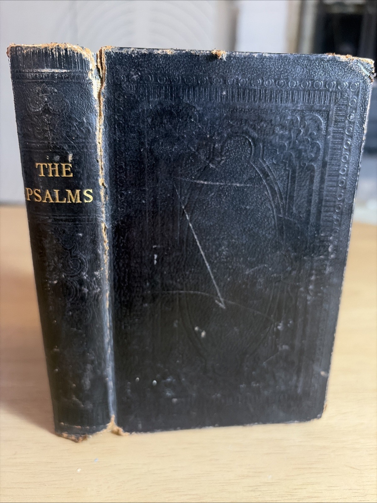1871 Mini Book of Psalms Scottish Version Revised Leather Presbyterian Antique