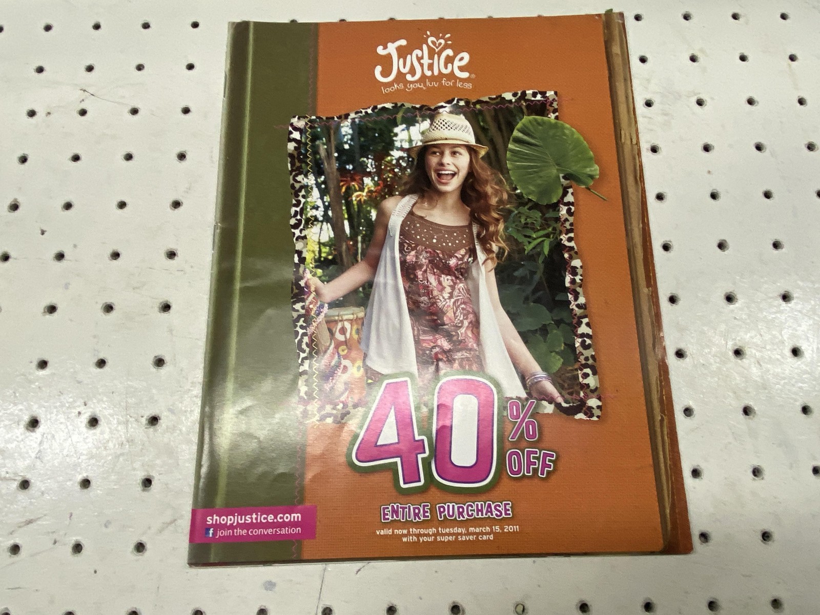 Justice Spring 2011 Clothing Catalog Girls Fashion 40% Off Illustrated USA