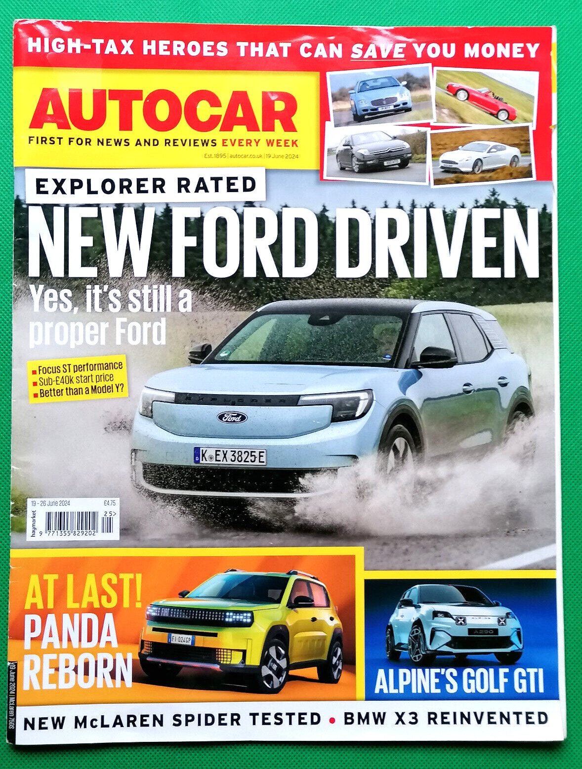 Autocar 19 June 2024 – McLAREN 750S & ARTURA – INEOS FEATURE – USED FOCUS Mk4