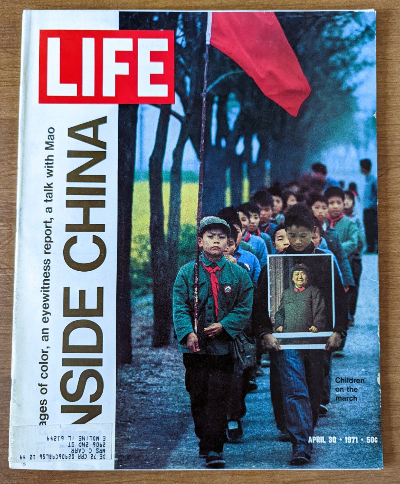 LIFE Magazine APR 30, 1971 Inside China; Mao Interview; Nixon Thirsting VTG Ads