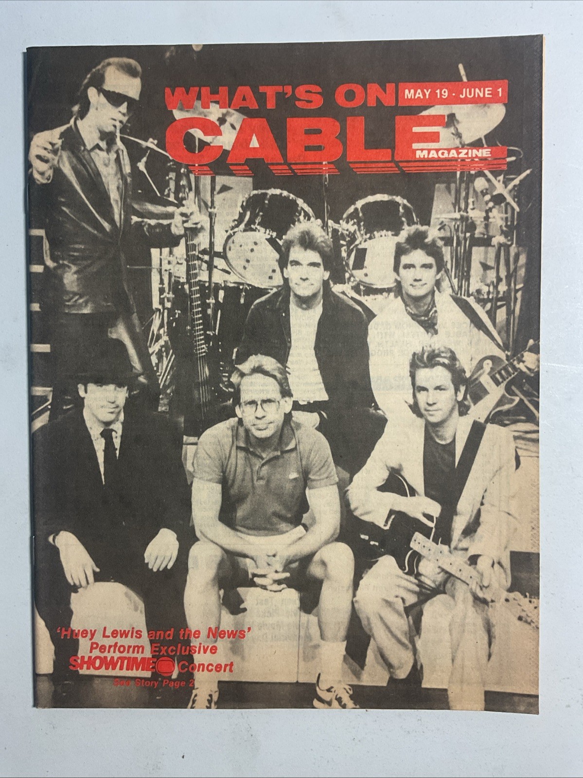 What’s On Cable Magazine May 19 June 1 Huey Lewis and the News