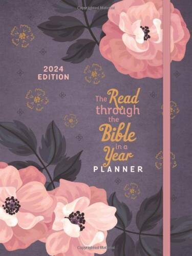 Read through the Bible in a Year Planner: 2024 Edition – Paperback – GOOD