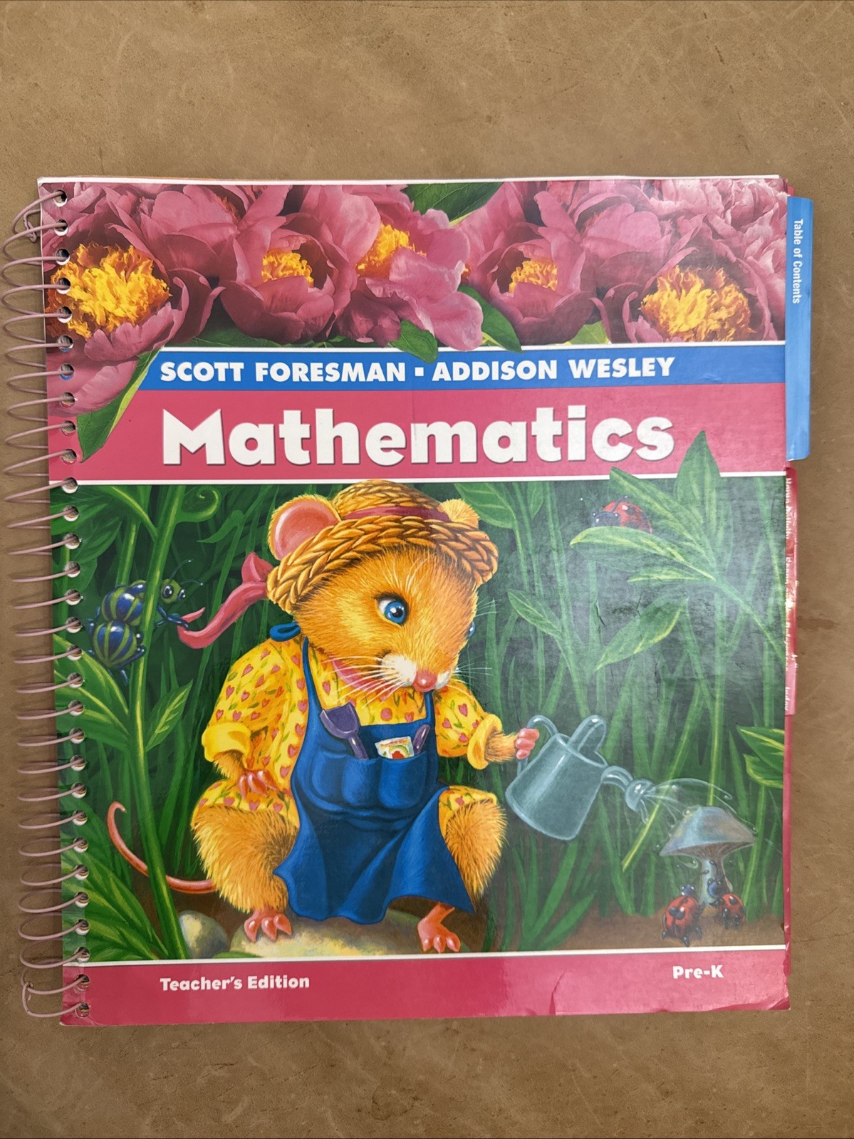 SCOTT FORESMAN MATHEMATICS PRE-K TEACHER&rsquo;S EDITION Spiral Good CONDITION PEARSON