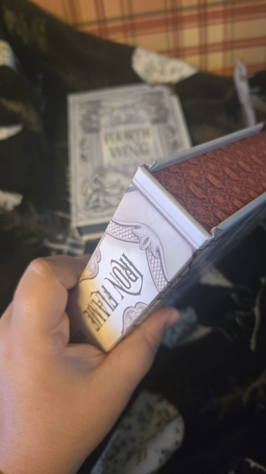 Bookish Box Fourth Wing and Iron Flame Exclusive Editions With Overlays