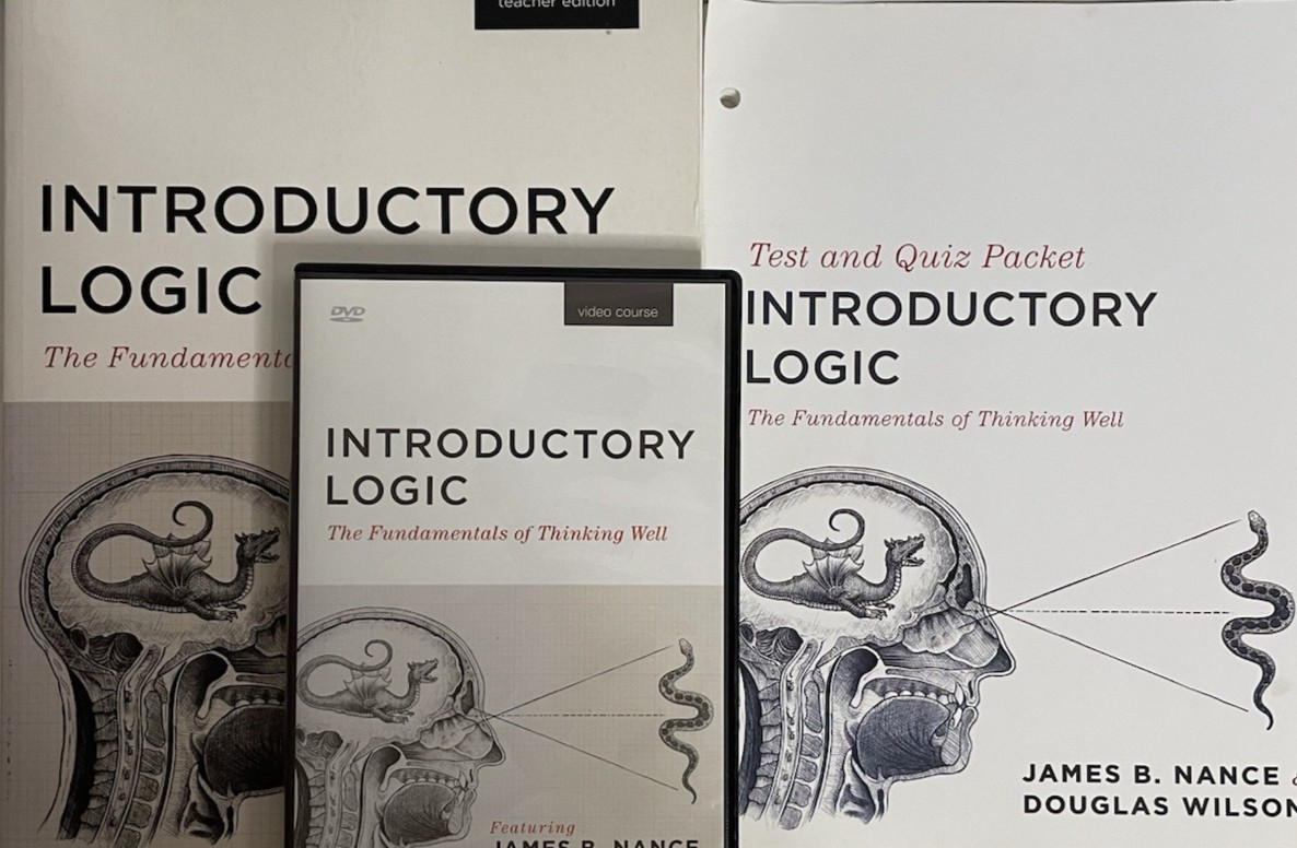 Introductory Logic Thinking Well Teacher Edition + DVD + Test And Quiz Packet 5e