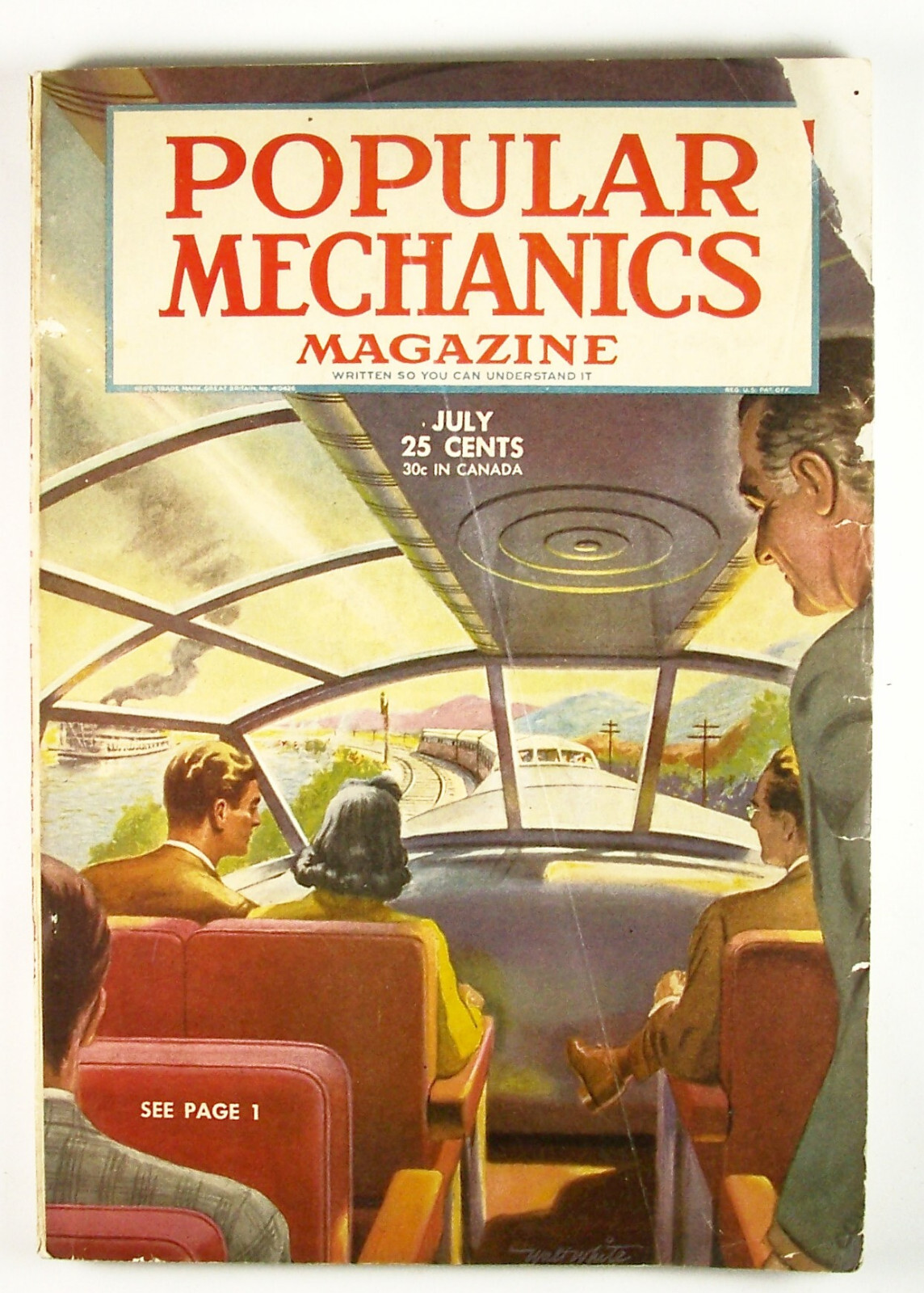 Popular Mechanics – July 1945 – When The Railroads Say « Let&rsquo;s Go » – 248 pages