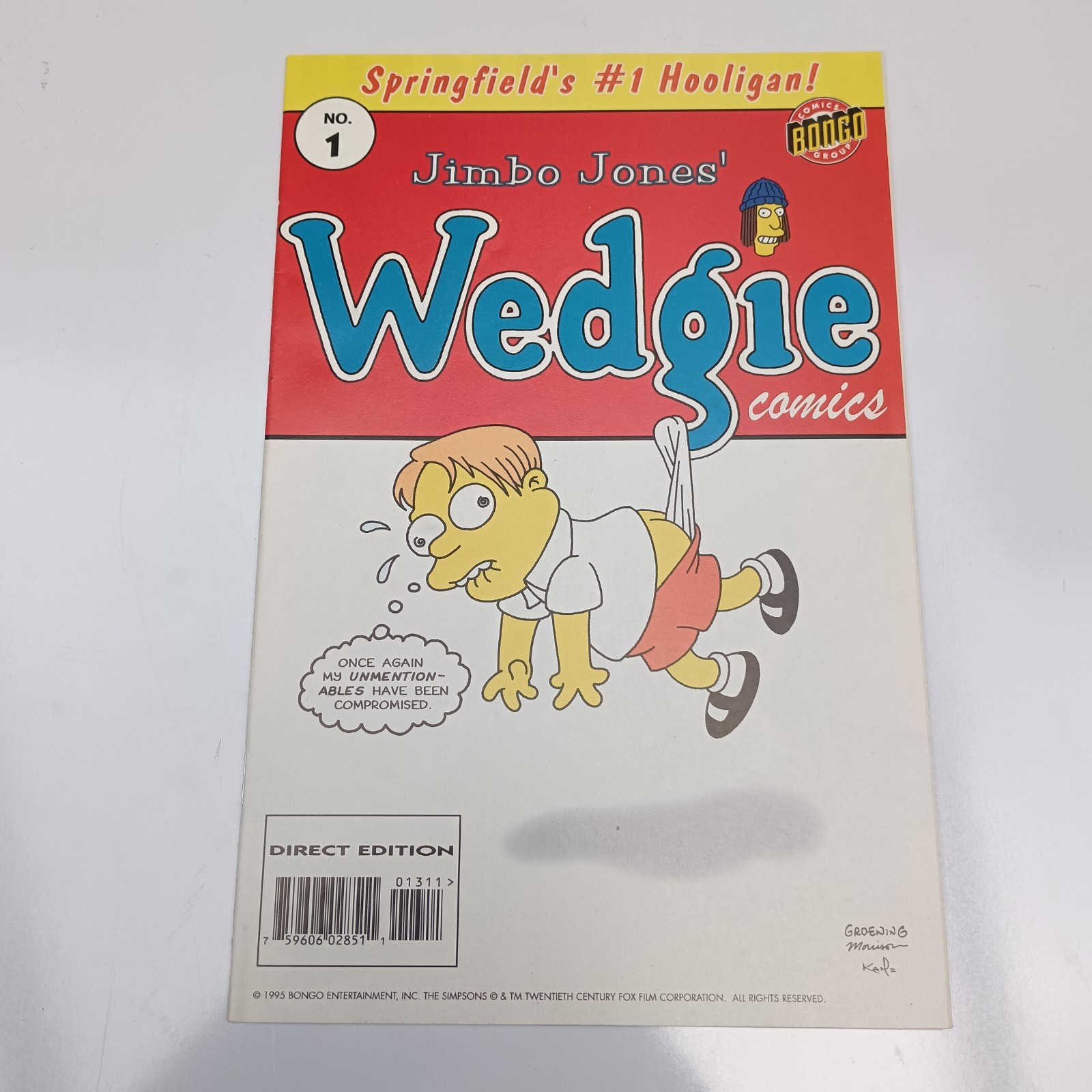 Simpsons Comics Bundle x5 Issues #12 #13 #14 #16 #29 Bongo Comics Direct Edition