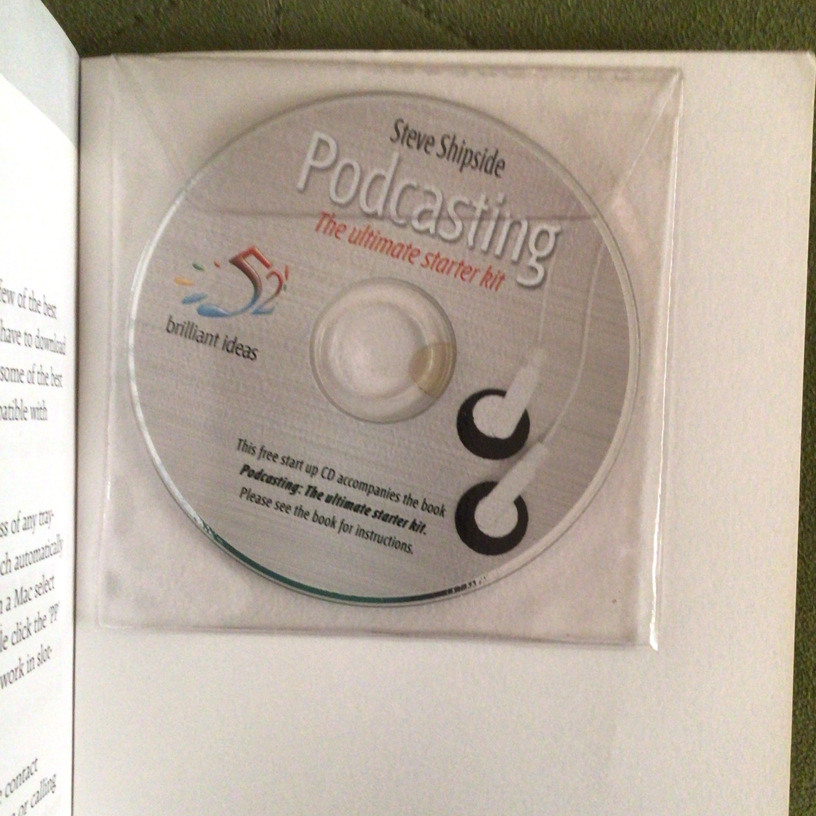 Podcasting: The Ultimate Starter Kit (… by Shipside, Steve Mixed media product
