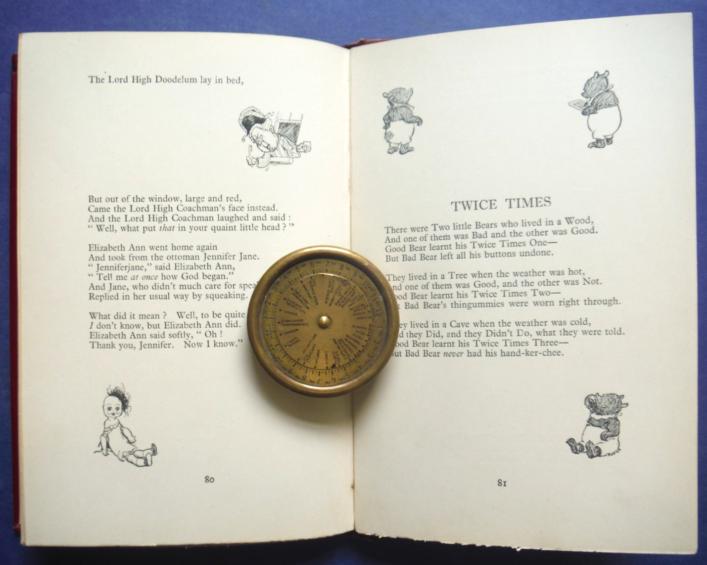 A.A. Milne Now We are Six by A.A. Milne & Ernest H. Shepard 1927 HB 1st Printing