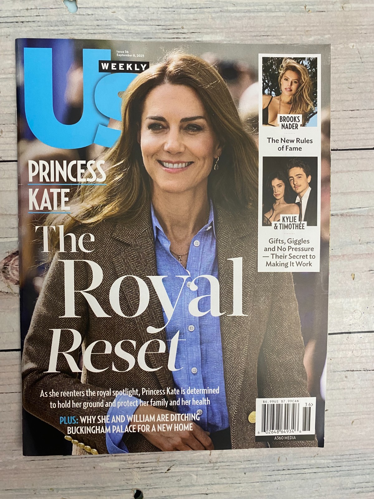 US Weekly Issue 36 September 8, 2025 Magazine Brooks Nader – Kylie & Timothee