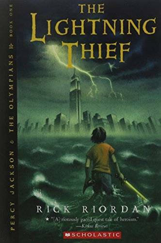 The Lightning Thief (Percy Jackson and the Olympians, Book 1) – Paperback – GOOD