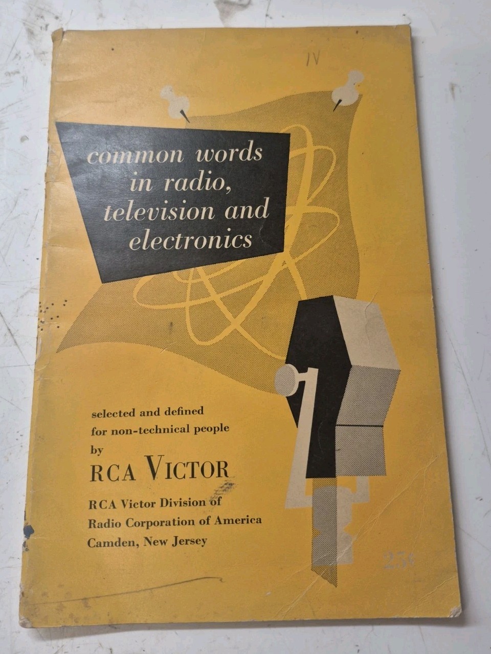 Vintage RCA Victor Booklet common words in radio, television and electronics