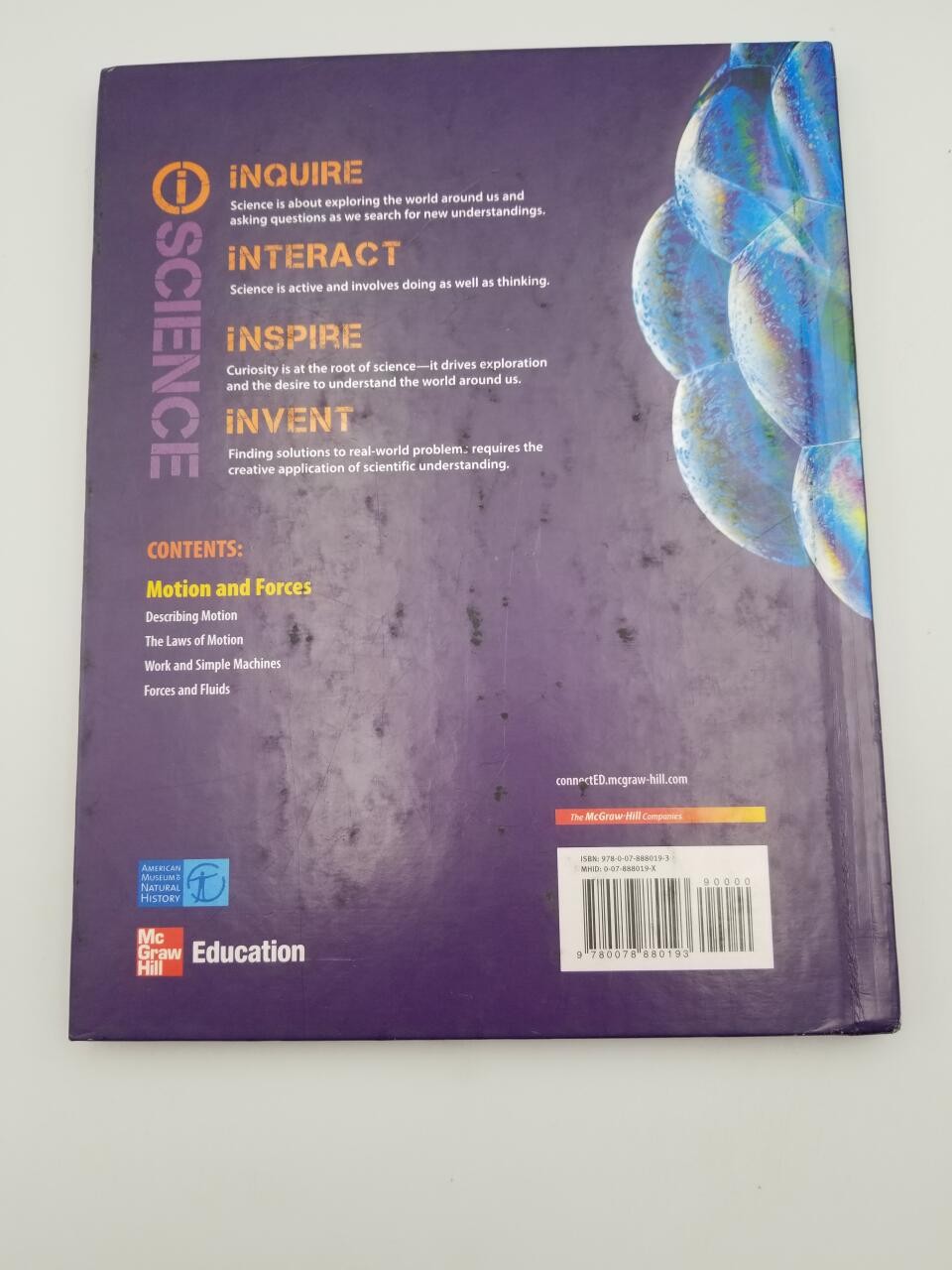 Glencoe Physical iScience Module K: Motion & Forces, Grade 8, …
