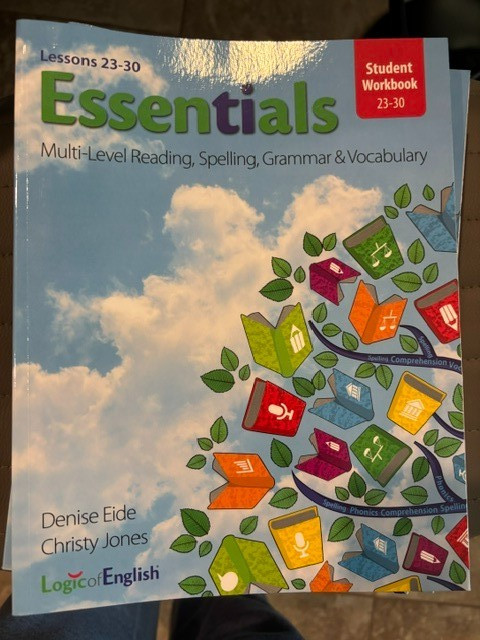 Logic of English Essentials Student Workbook Volume 23-30