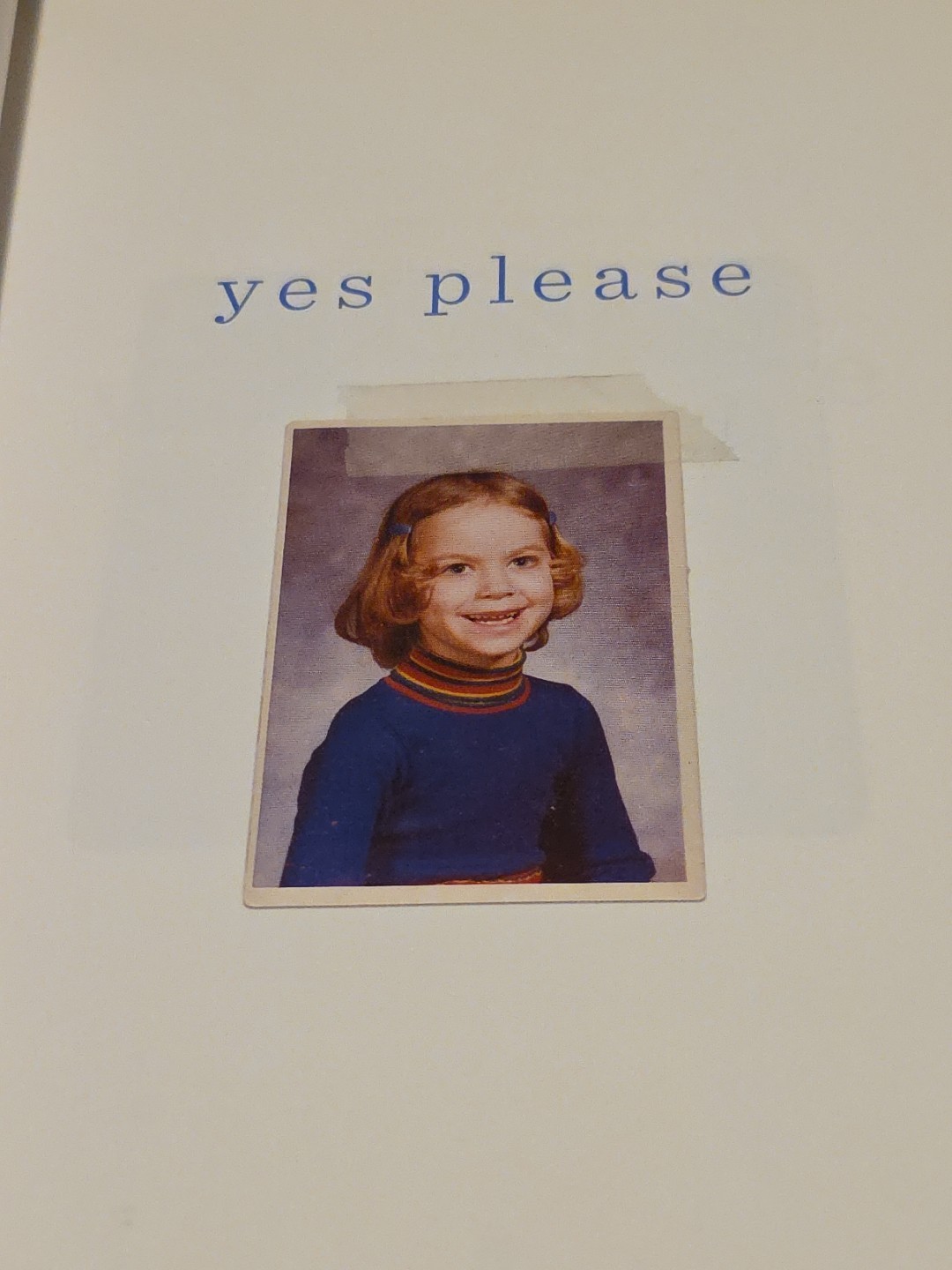 Yes Please by Amy Poehler SIGNED First Edition 1st Printing 2014 Hardcover