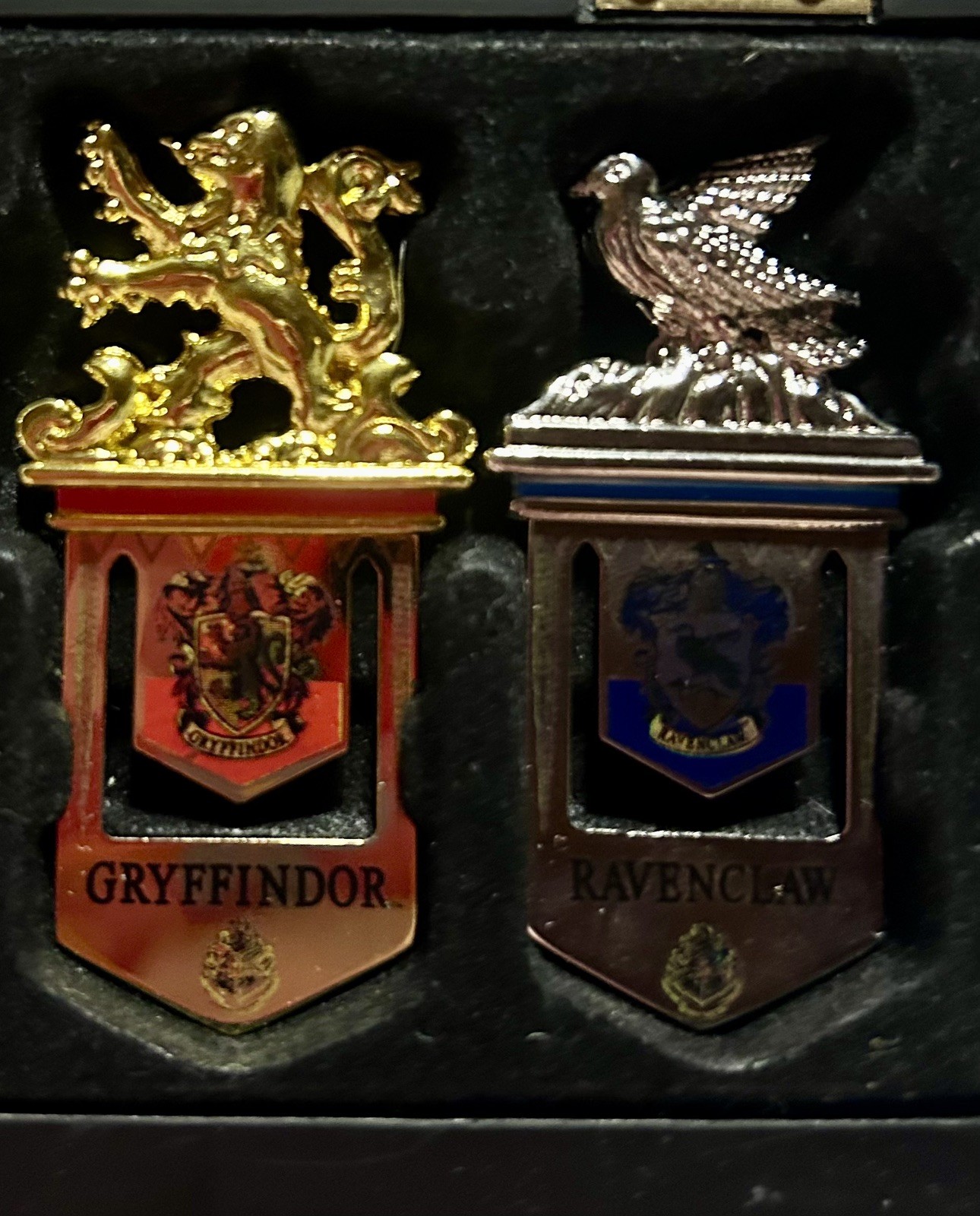 The Noble Collection Harry Potter Hogwarts Bookmarks – 6.3in (16cm) Display Set