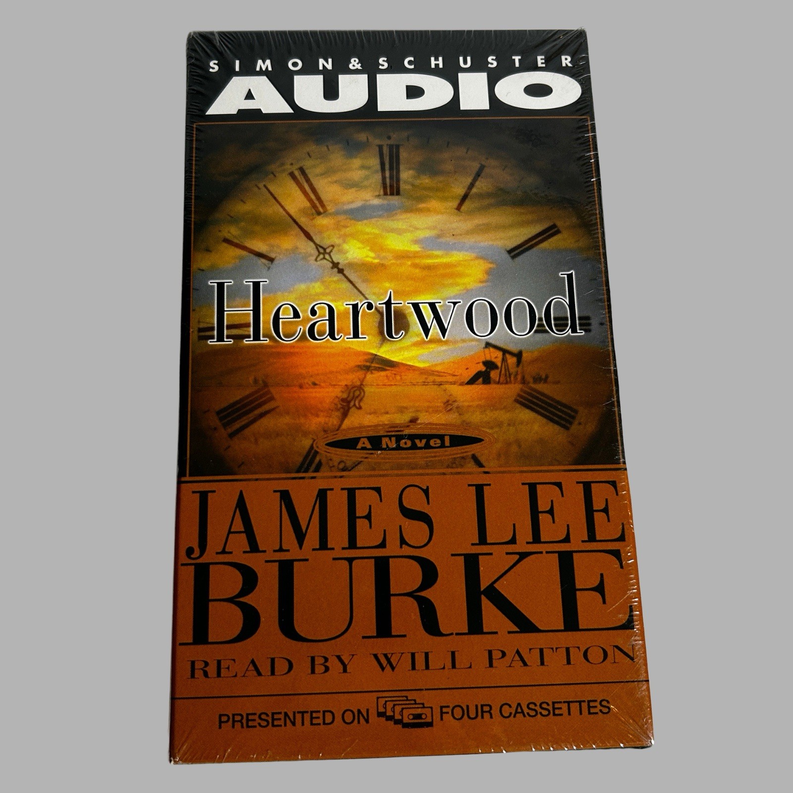 NEW SEALED Heartwood James Lee Burke Audiobook Cassette 1999 Vintage Will Patton