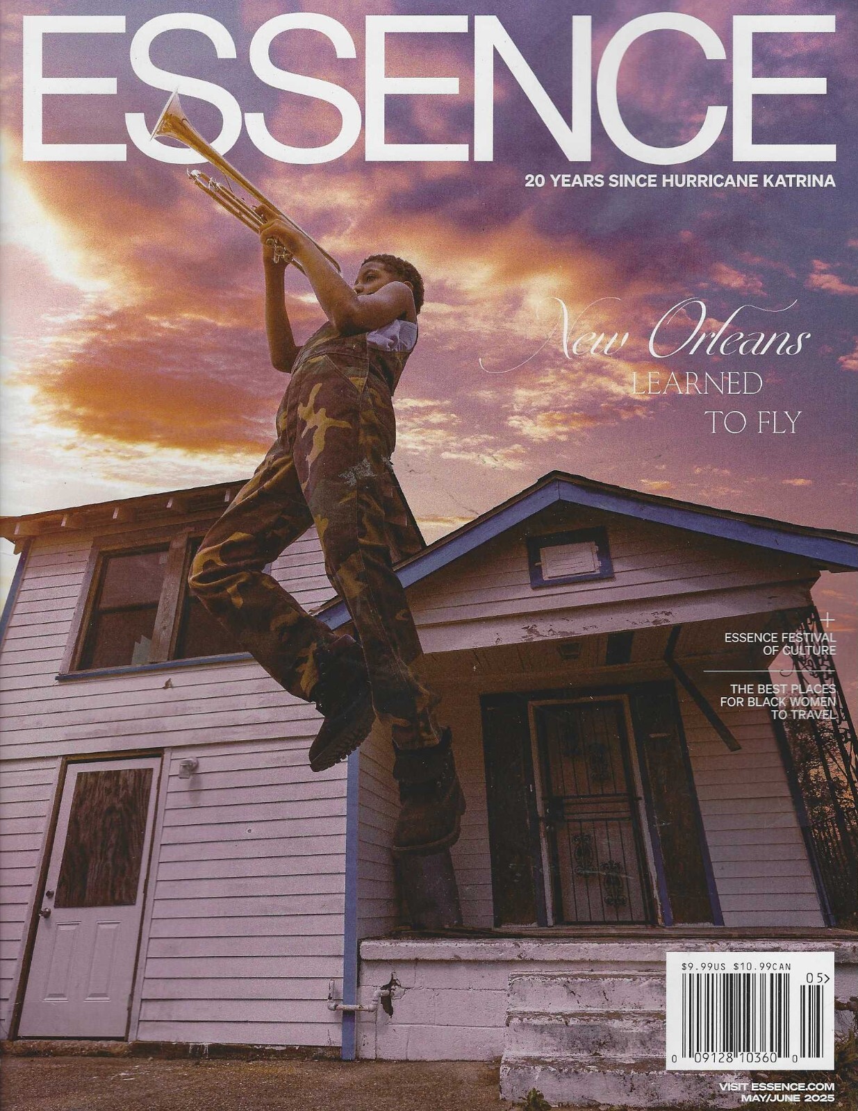 Essence Magazine May / June 2025 New Orleans Learned to Fly