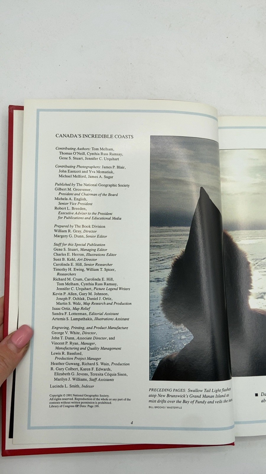 CANADA&rsquo;S Incredible Coasts Contributing Authors: Tom Melham, Thomas O&rsquo;Neill, …