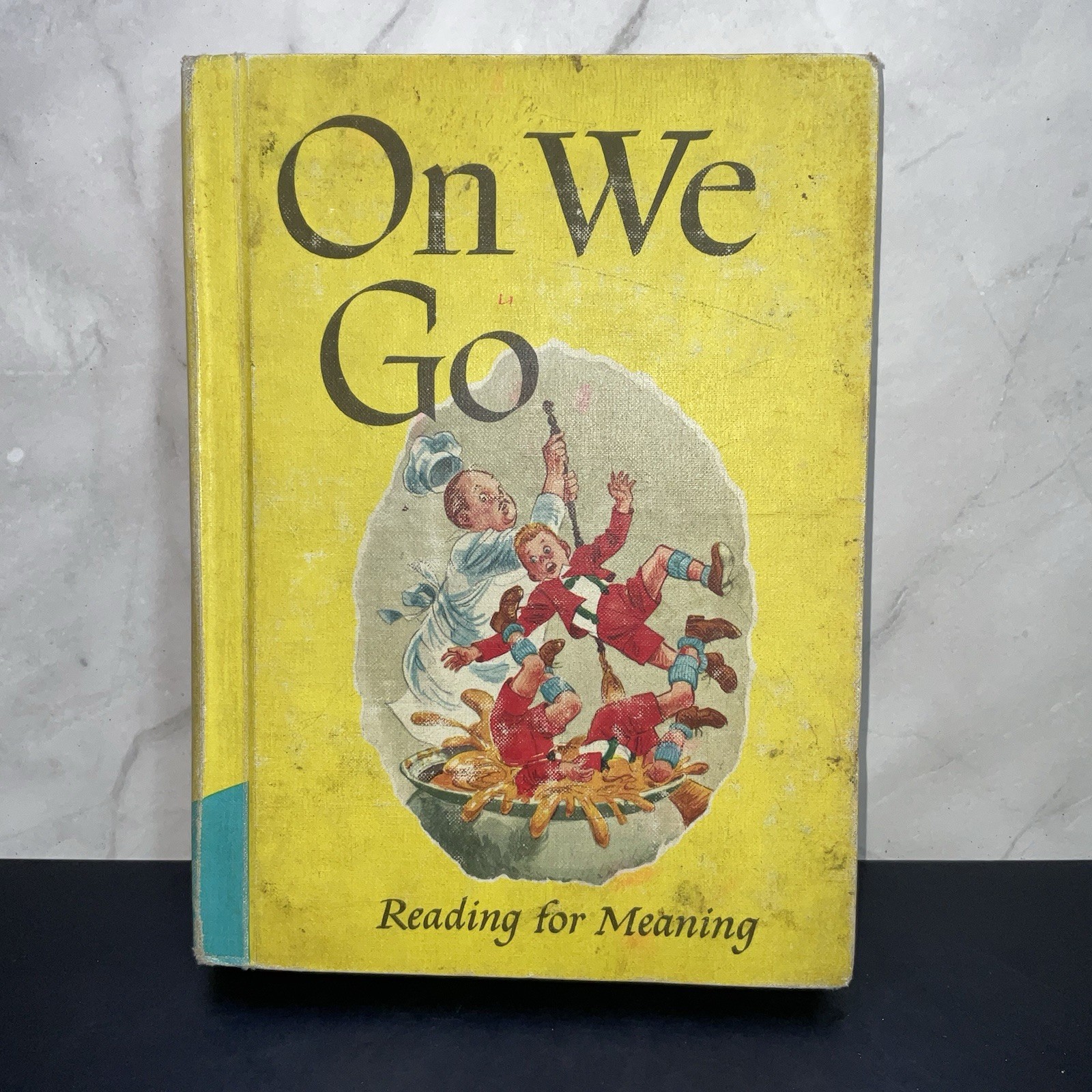 On We Go Reading Vintage Childrens Book HC 1957 McKee Harrison McCowen Lehr