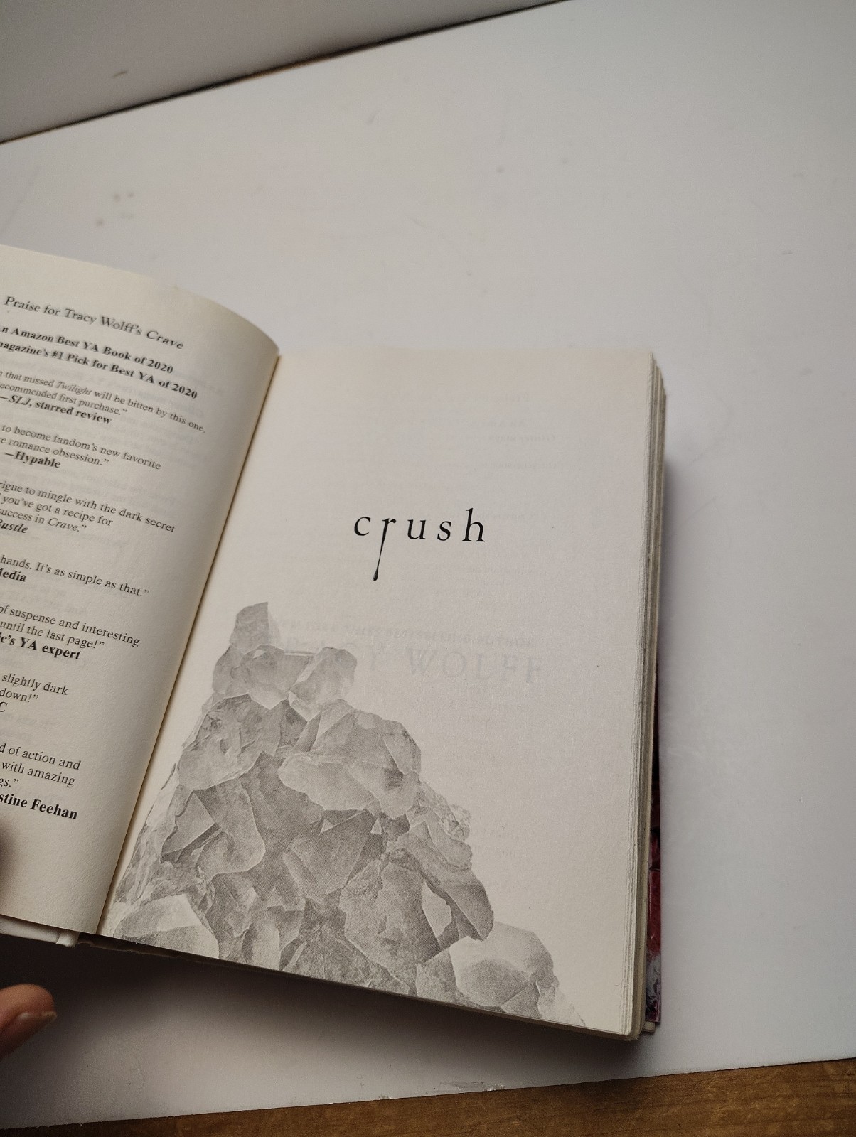 Tracy Wolff Crave Series Crave Crush Covet HC Lot of 3 Hardcover Entangled Teen