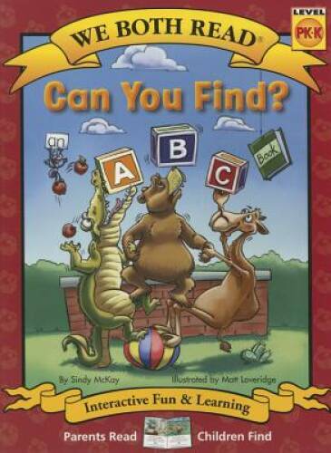 Can You Find? (We Both Read – Level Pk-K): An ABC Book – Paperback – VERY GOOD