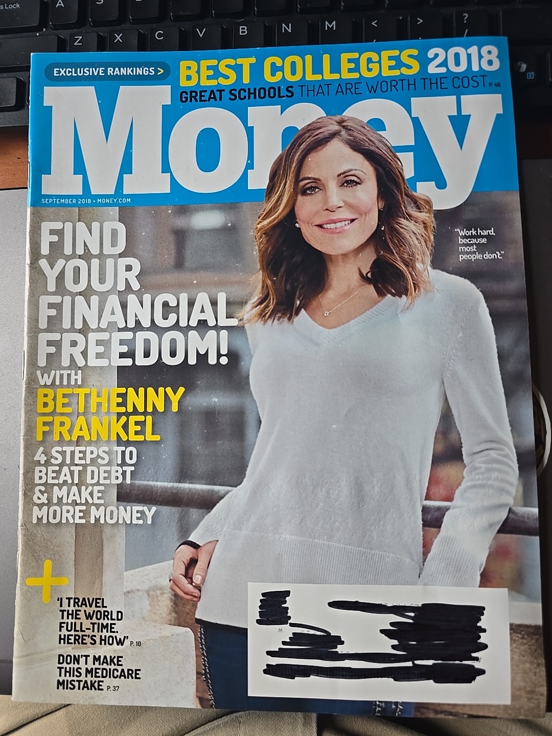 MONEY Magazine September 2018 Find Your Financial Freedom Bethenny Frankel