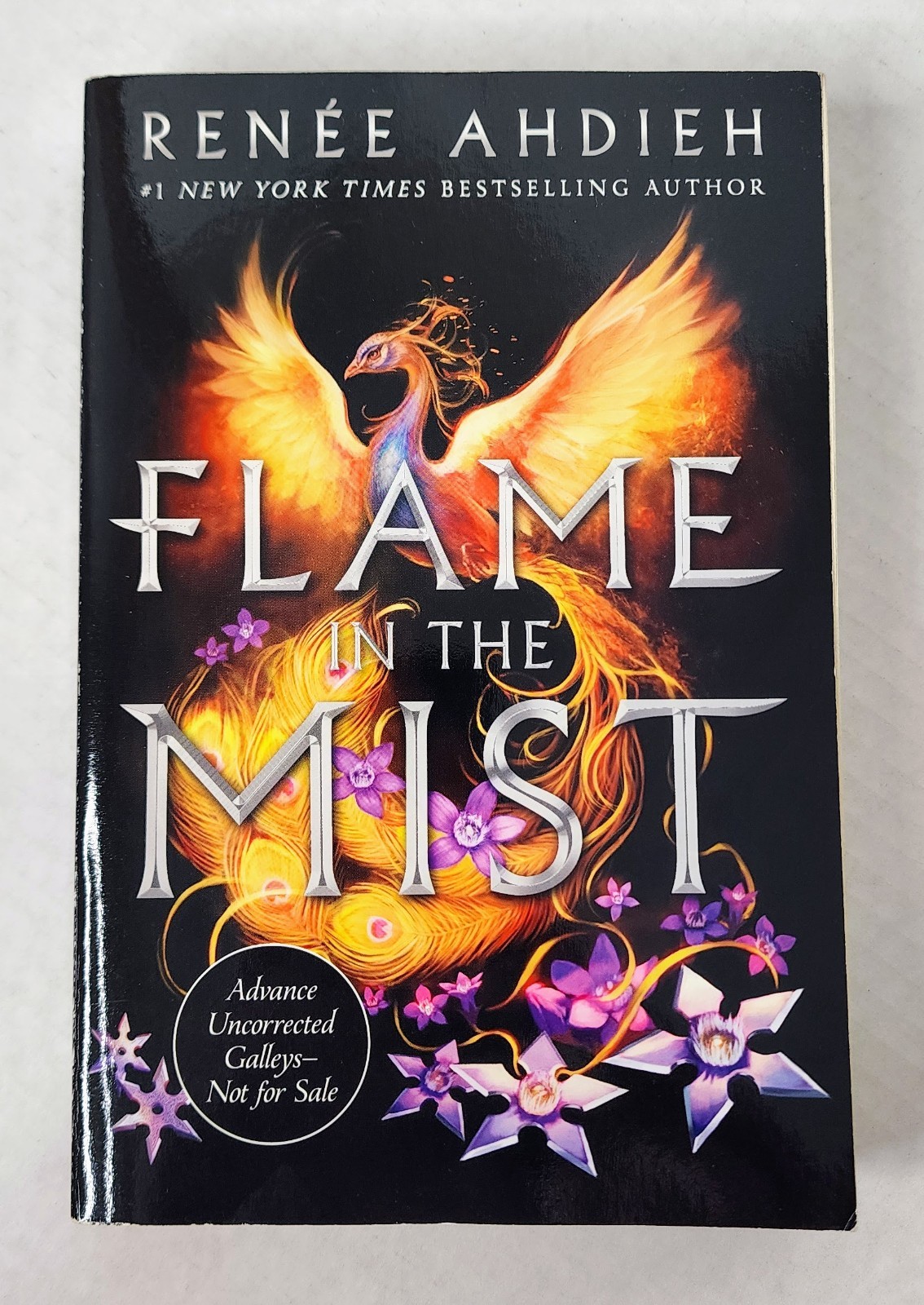 Flame in the Mist ARC Uncorrected Proof Renee Ahdieh Advance Reader Copy 2017