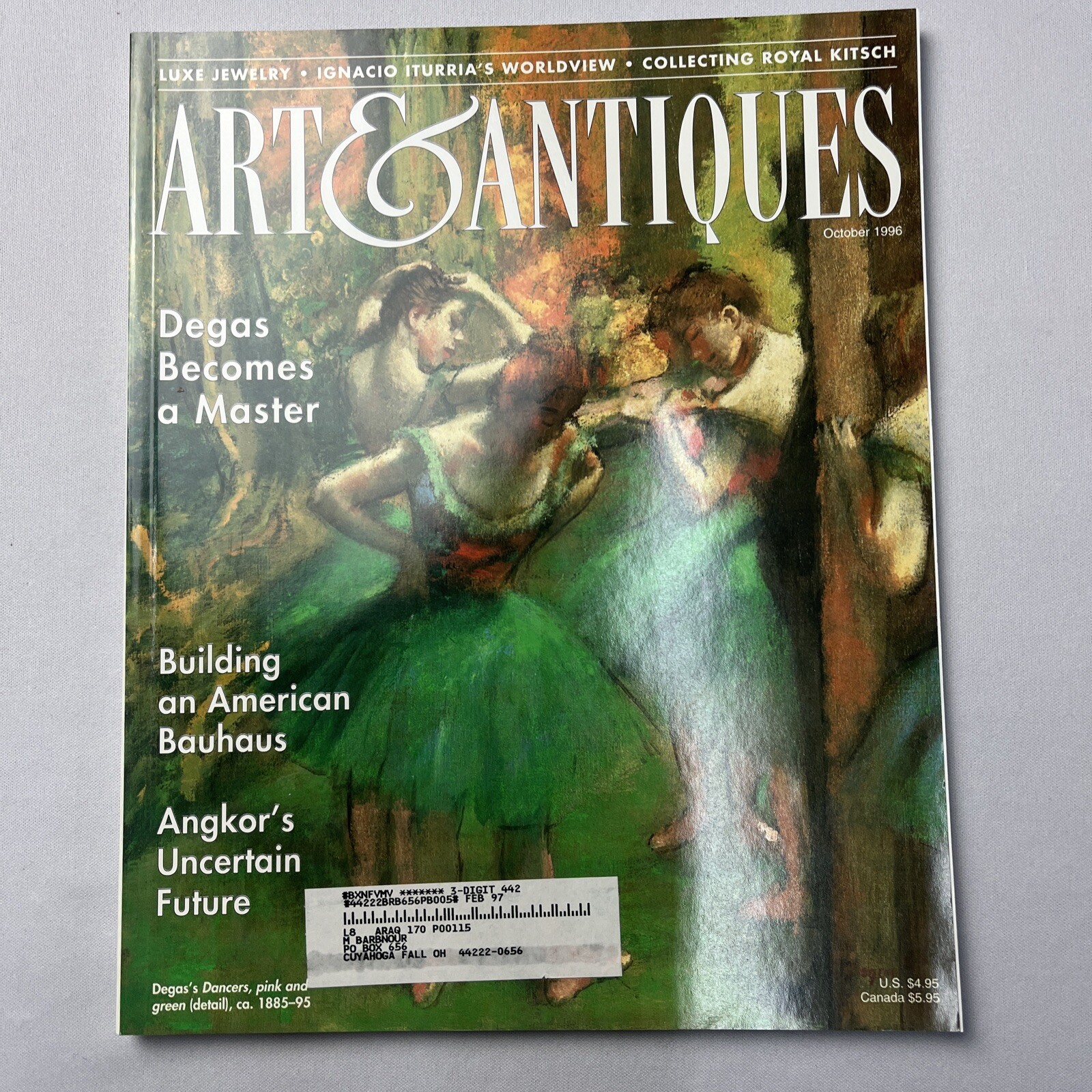 Art & Antiques Magazine October 1996/ Keith Flamer, George Melrod