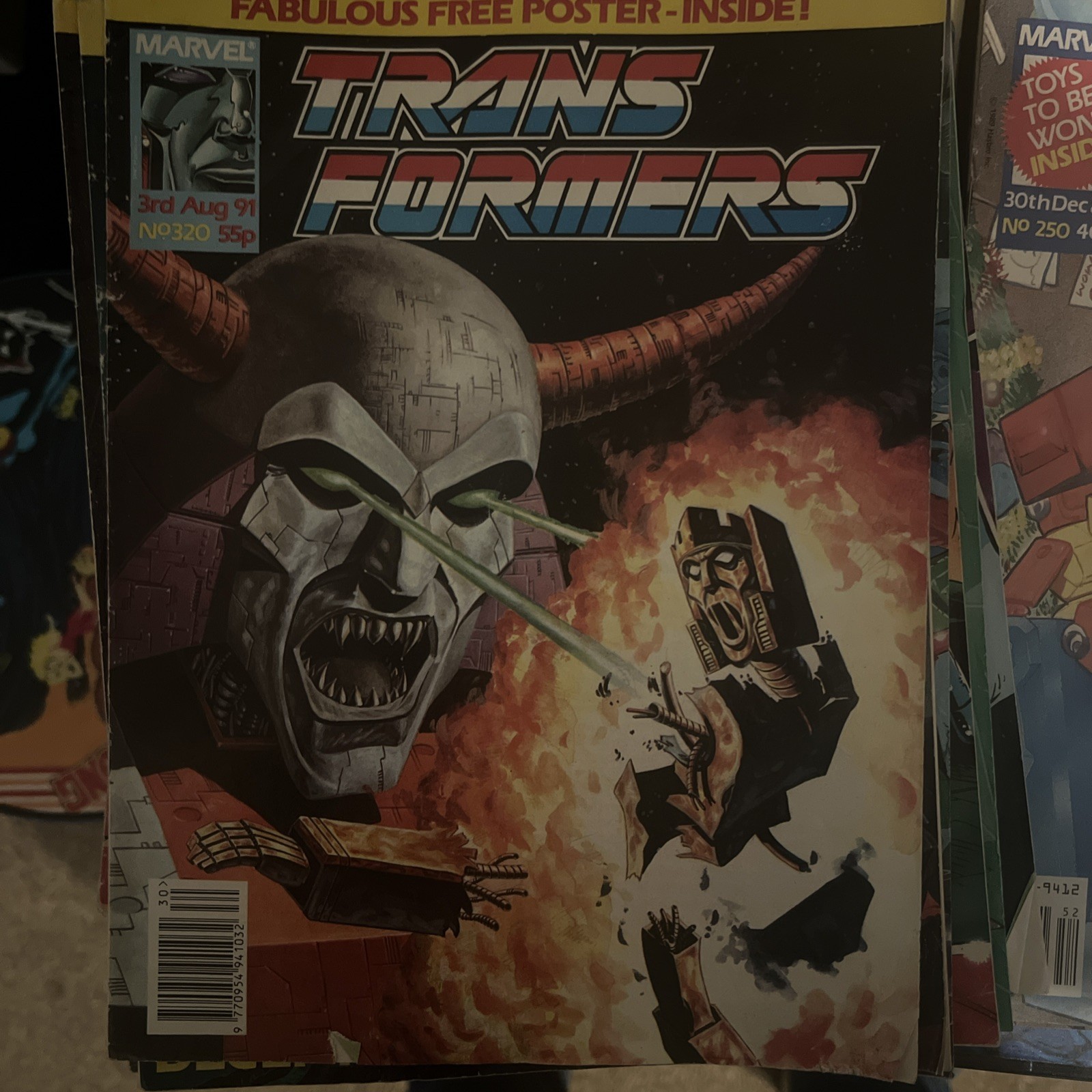 Transformers: Marvel Comics UK – #202 – 332 (Multi Select) 1989 – 1992