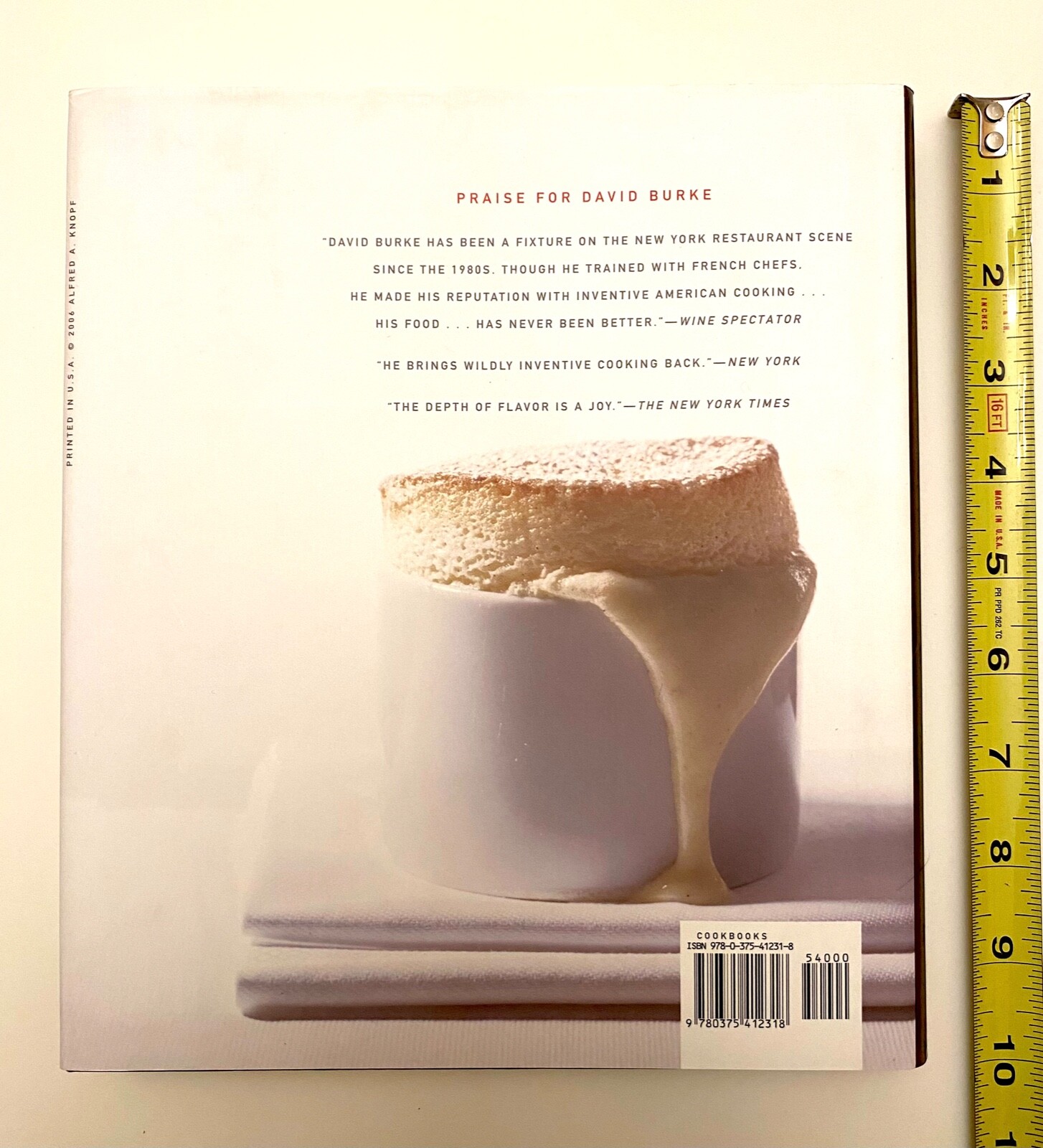 David Burke&rsquo;s New American Classics Hardcover Cookbook by Judith Choate 2006 NEW