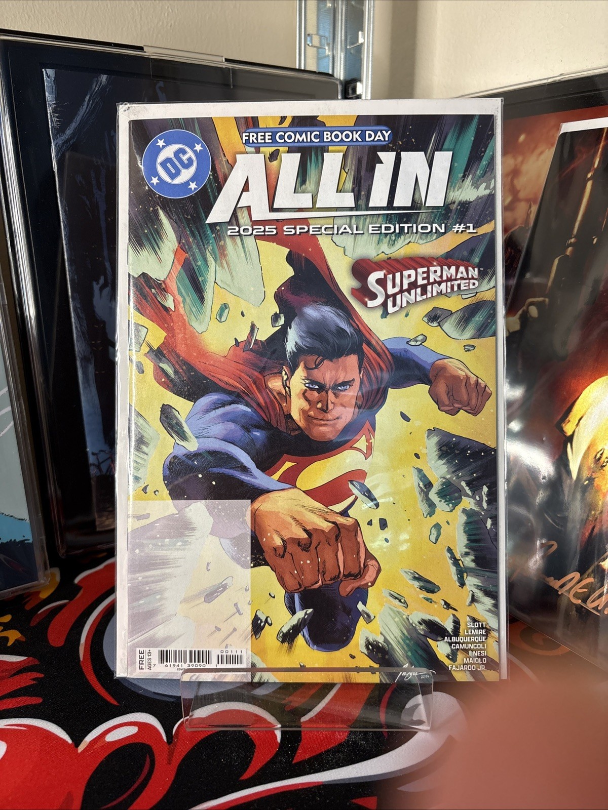 DC Comics All-In #1 Special Edition FCBD Exclusive Superman Unlimited