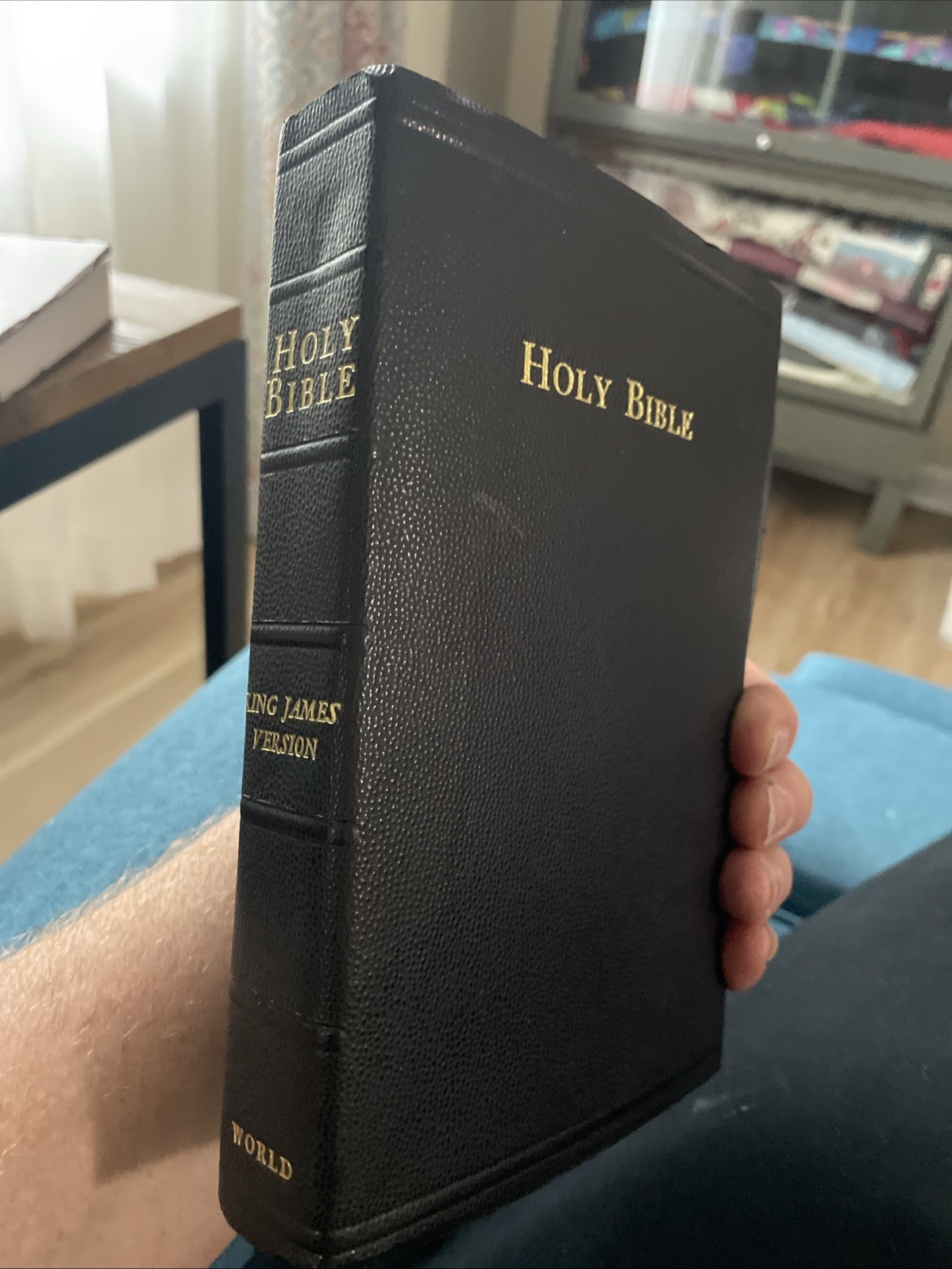 Holy Bible King James Version KJV Self Pronouncing World Publishing