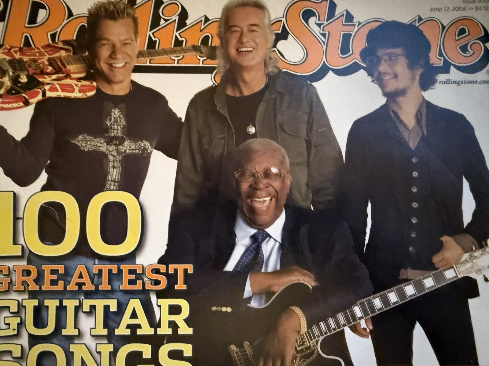 Rolling Stone Magazine – #1054 – June 12, 2008 – 100 Greatest Guitar Songs