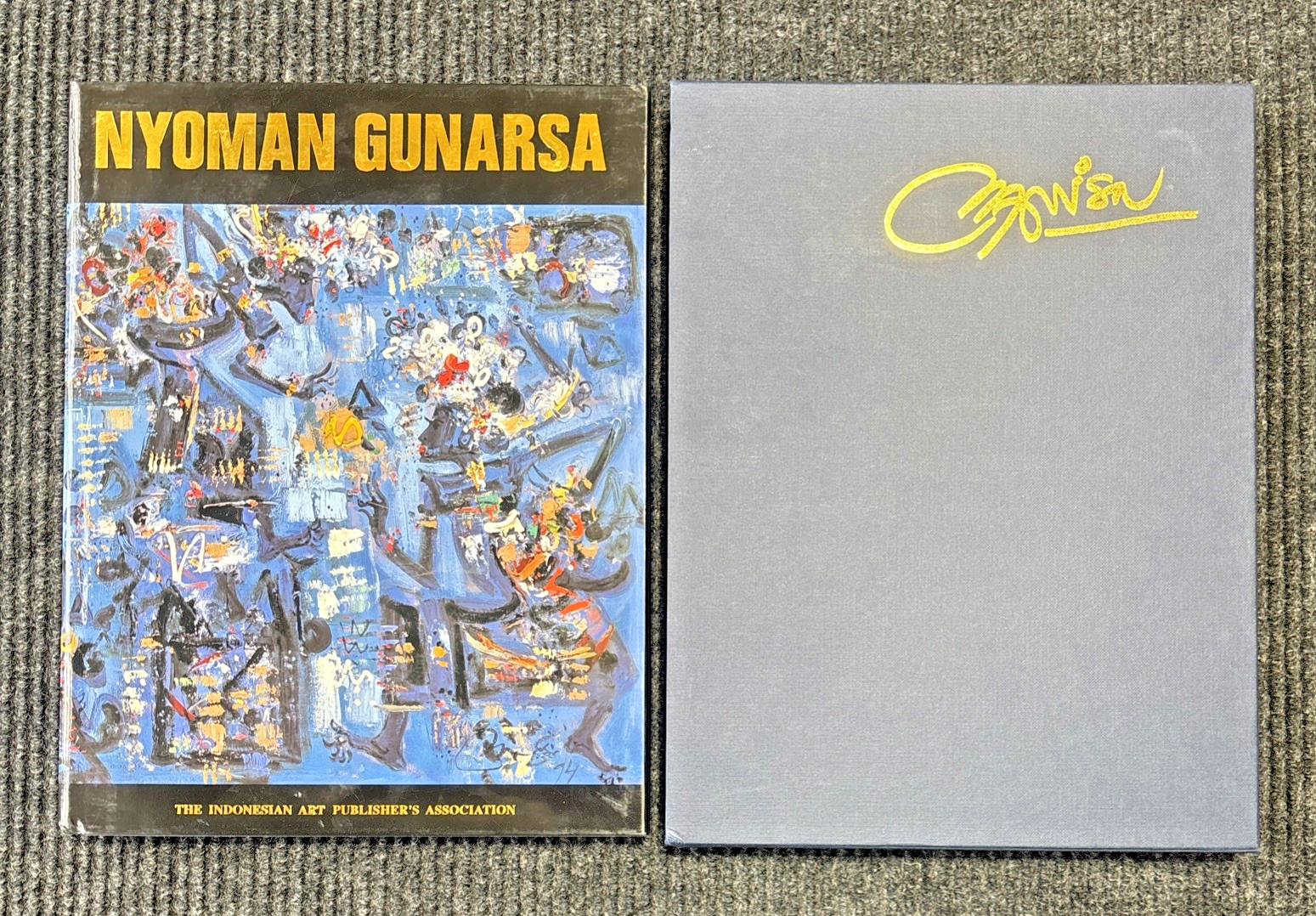 Nyoman Gunarsa Signed Limited Edition Art Book w/ Slipcase No. 331 of 1000