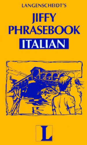 Jiffy Phrasebook Italian – Paperback By Langenscheidt – VERY GOOD