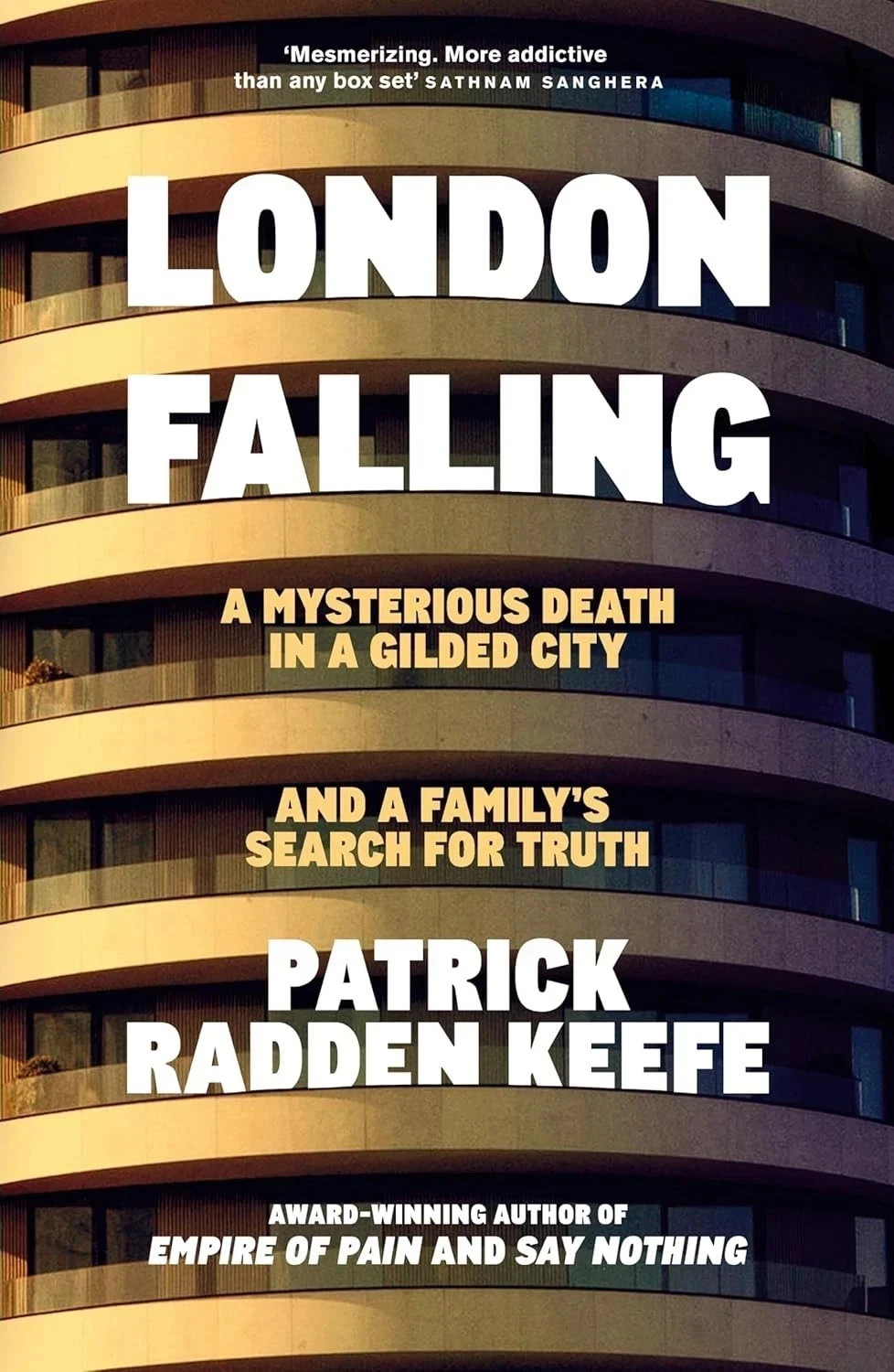 London Falling Book Patrick Radden Keefe