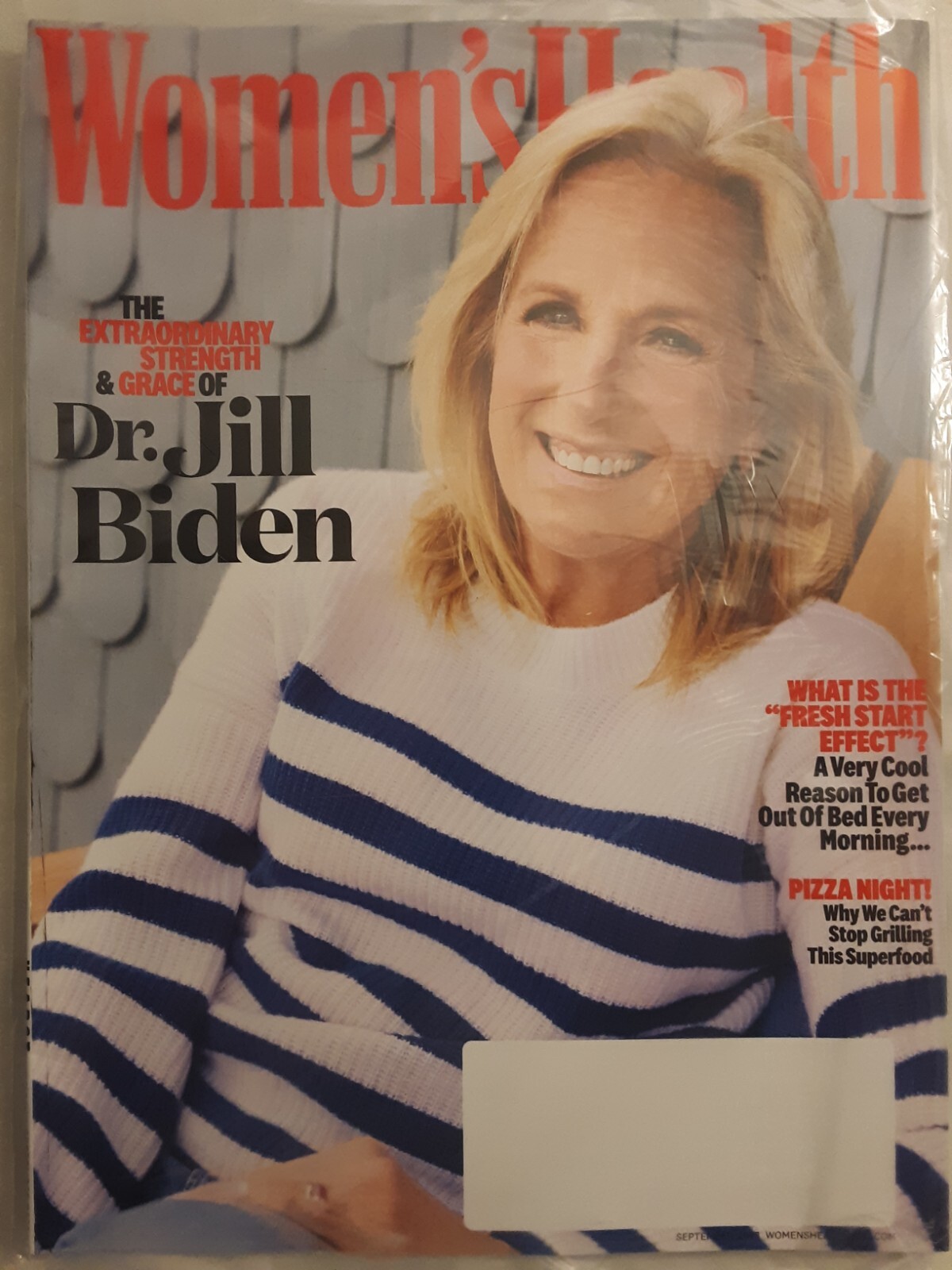 Women&rsquo;s Health Sep 23 FREE SHIPPING Dr. Jill Biden NEW fresh start effect, pizza