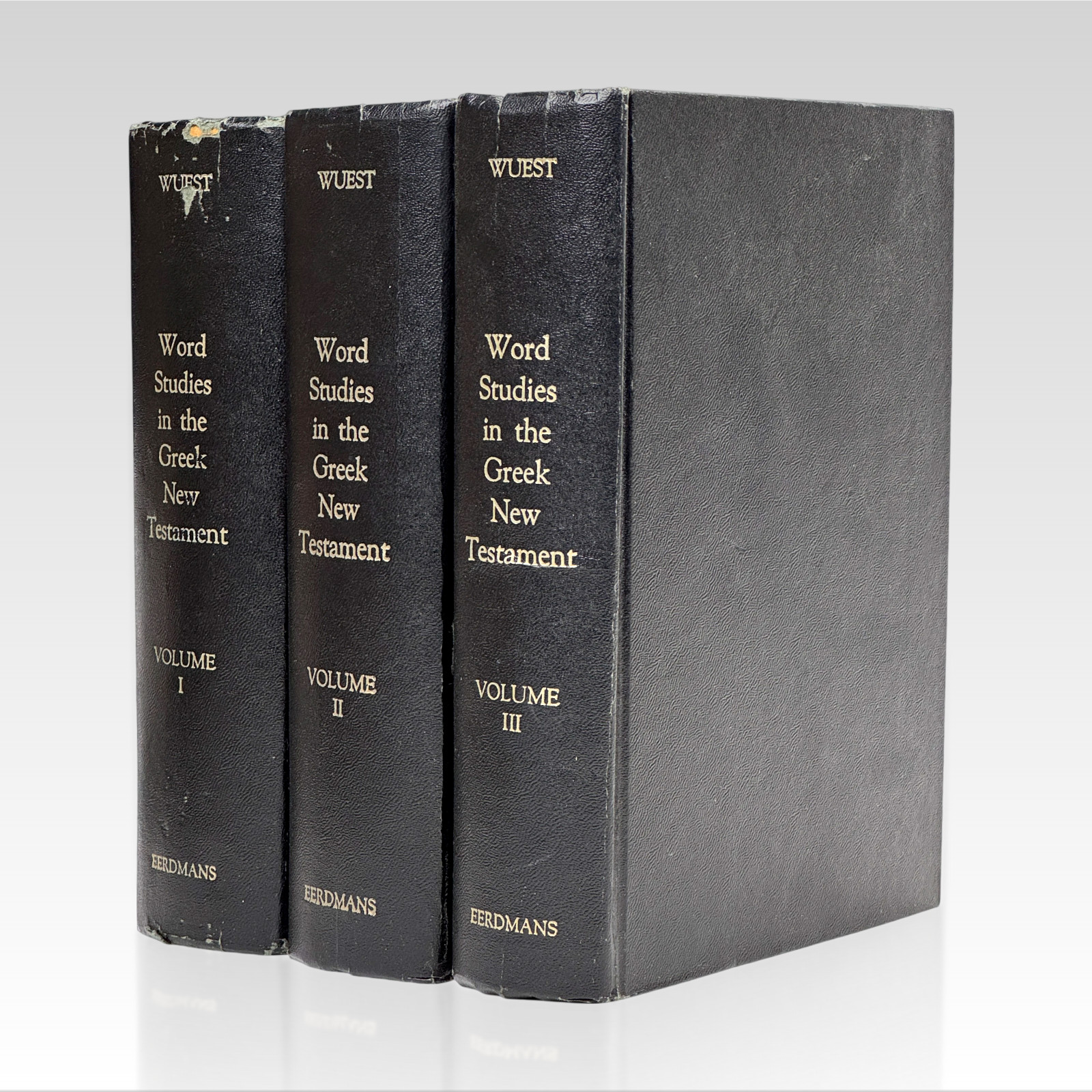 1973 KENNETH S. WUEST. Word Studies in the Greek New Testament 3 Vol Set