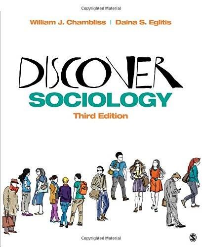 Discover Sociology – Paperback By Chambliss, William J. – ACCEPTABLE