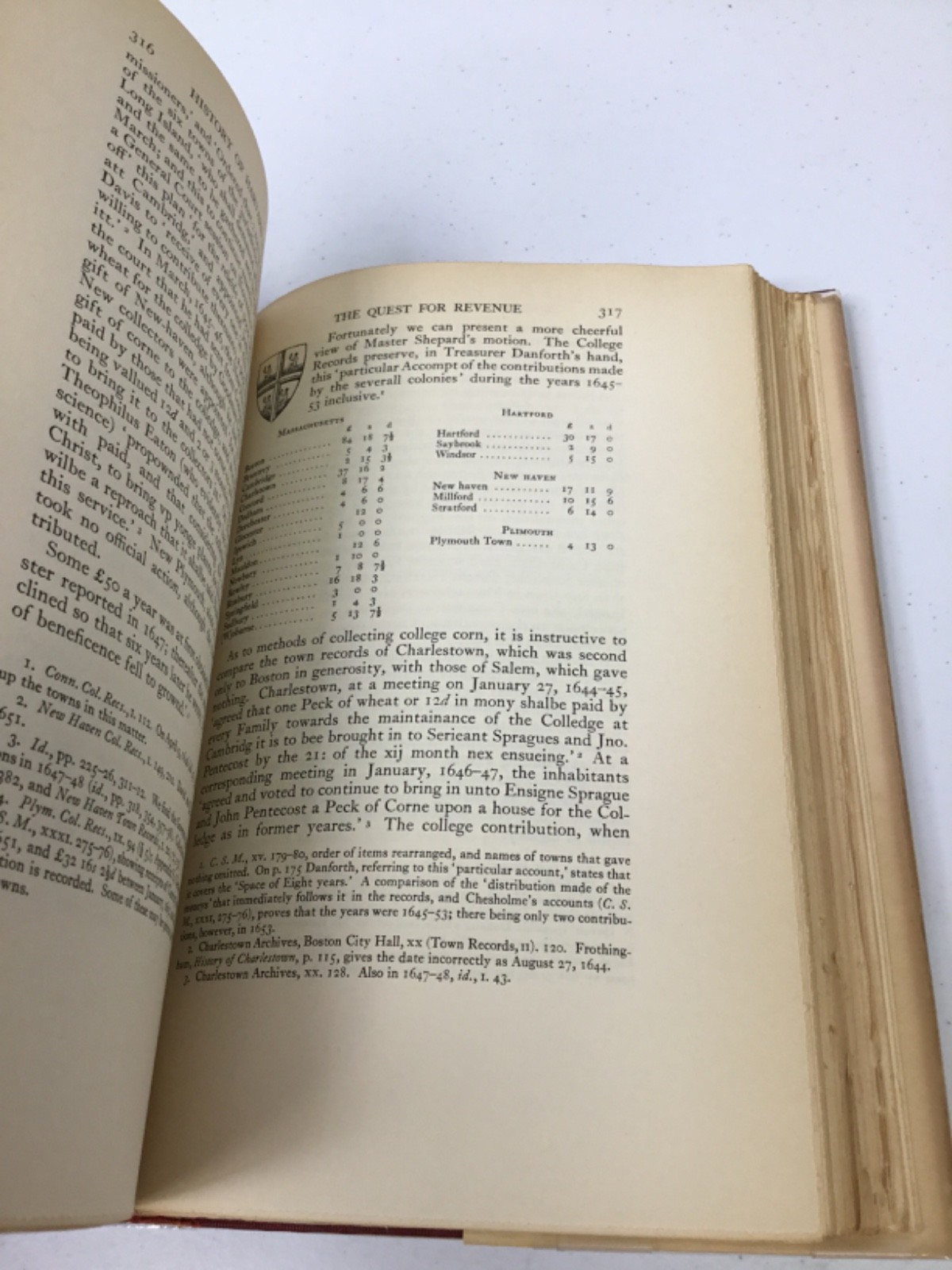 The Founding of Harvard College. Morison. 1935 HCDJ+Mylar, Illustrated