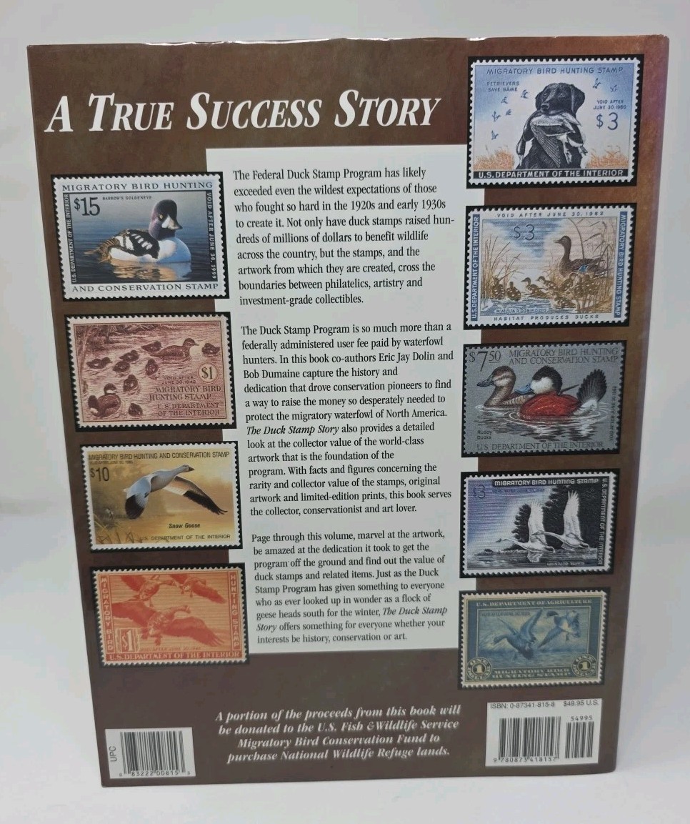 The Duck Stamp Story – Hardcover By Dolin, Eric Jay – VERY GOOD