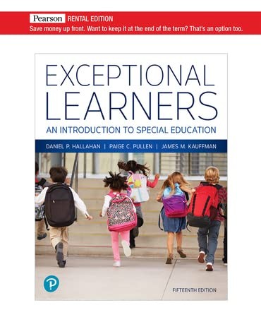 Exceptional Learners: An Introduction to Special Education [RE…