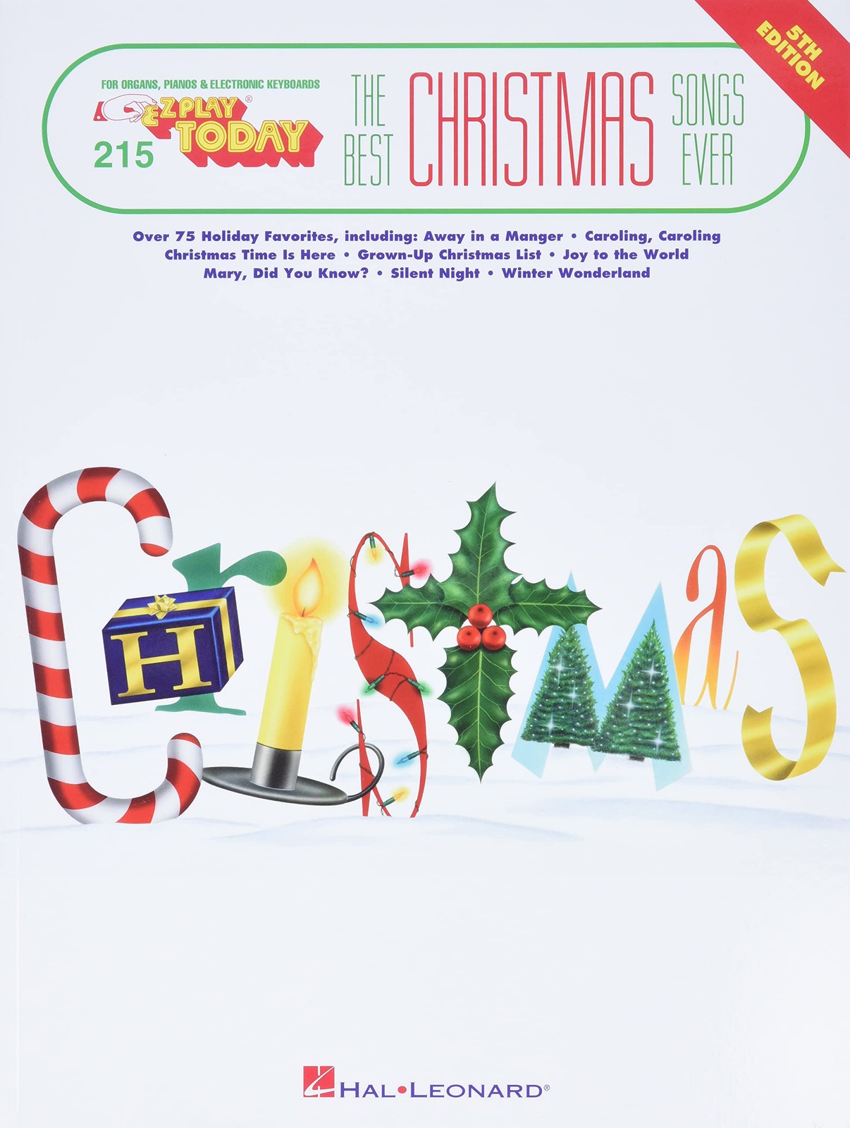 Best Christmas Songs Ever – E-Z Play Today Volume 215 | Easy Piano Songboo…
